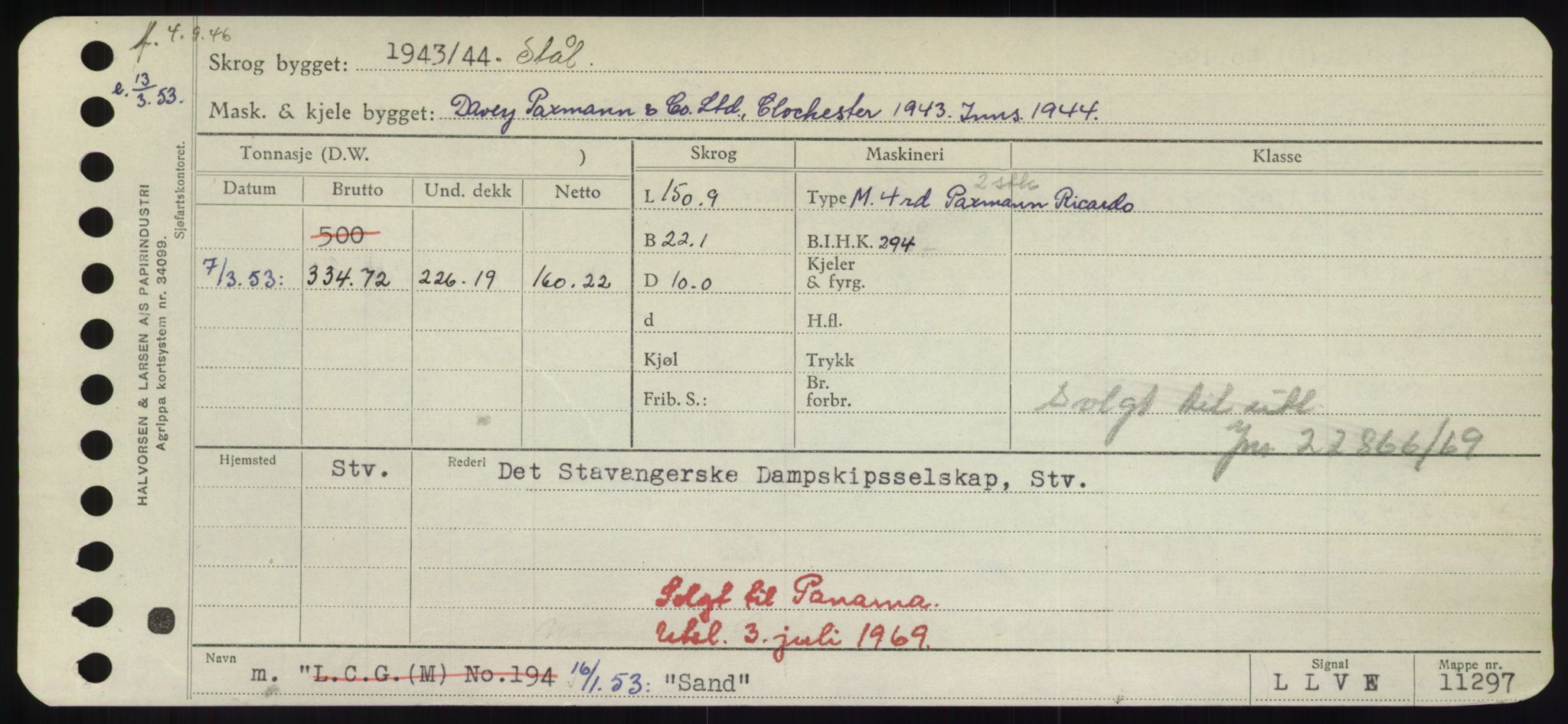 Sjøfartsdirektoratet med forløpere, Skipsmålingen, AV/RA-S-1627/H/Hd/L0032: Fartøy, San-Seve, p. 27