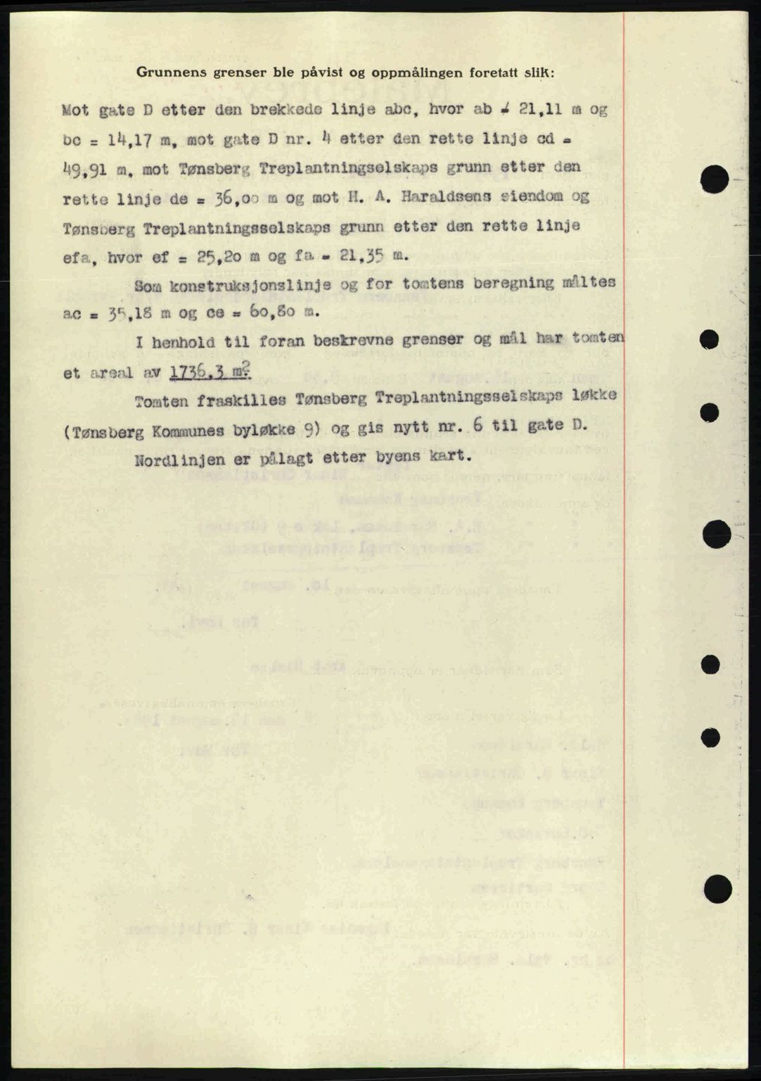 Tønsberg sorenskriveri, AV/SAKO-A-130/G/Ga/Gaa/L0014: Mortgage book no. A14, 1943-1944, Diary no: : 2478/1943