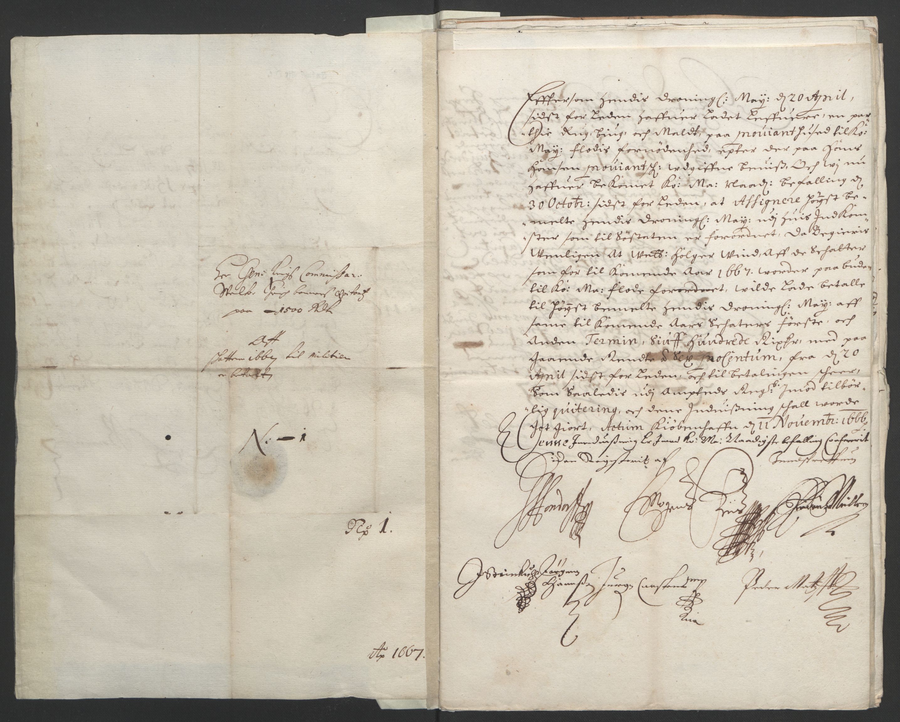 Rentekammeret inntil 1814, Reviderte regnskaper, Fogderegnskap, AV/RA-EA-4092/R33/L1964: Fogderegnskap Larvik grevskap, 1665-1668, p. 56