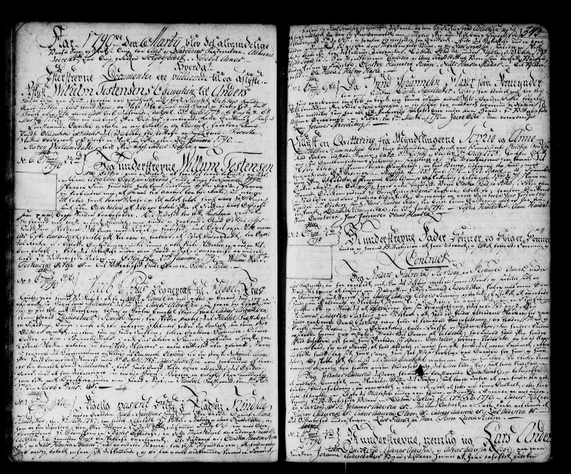 Follo sorenskriveri, AV/SAO-A-10274/G/Ga/Gaa/L0004: Mortgage book no. I 4, 1782-1796, p. 343