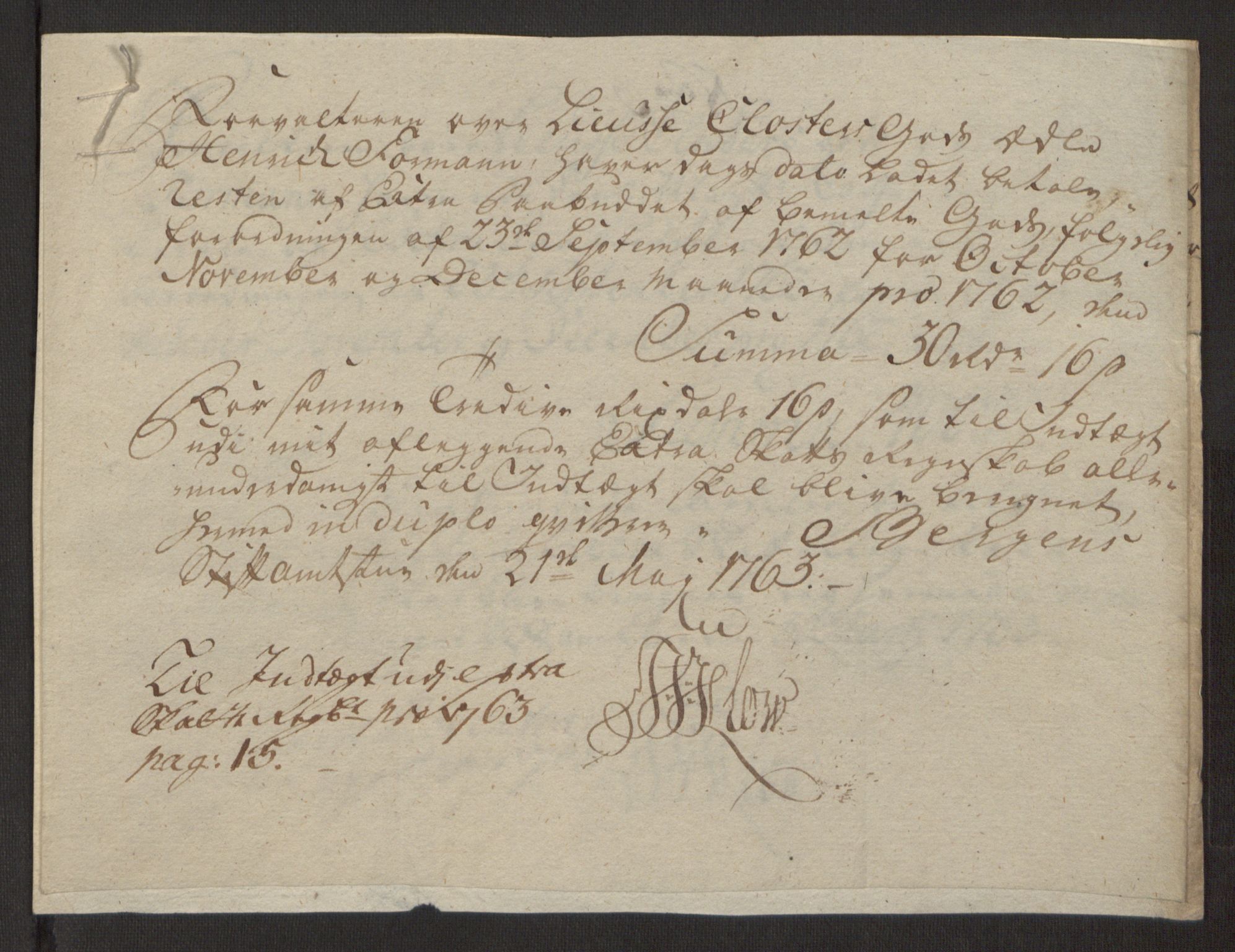 Rentekammeret inntil 1814, Reviderte regnskaper, Fogderegnskap, RA/EA-4092/R50/L3180: Ekstraskatten Lyse kloster, 1762-1783, p. 50