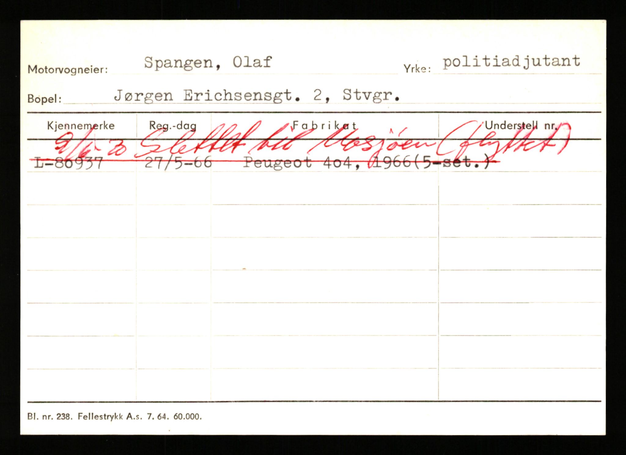 Stavanger trafikkstasjon, SAST/A-101942/0/H/L0035: Smith - Stavland, 1930-1971, p. 1269