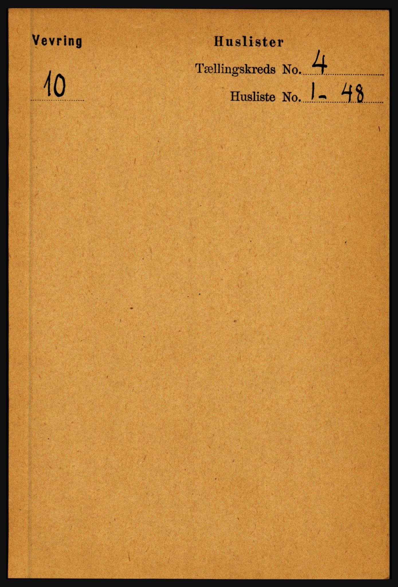 RA, 1891 census for 1434 Vevring, 1891, p. 1148