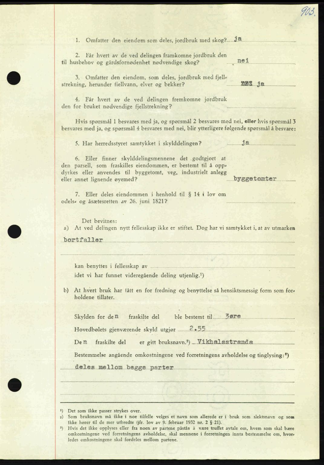 Nordmøre sorenskriveri, AV/SAT-A-4132/1/2/2Ca: Mortgage book no. A105, 1947-1947, Diary no: : 1956/1947