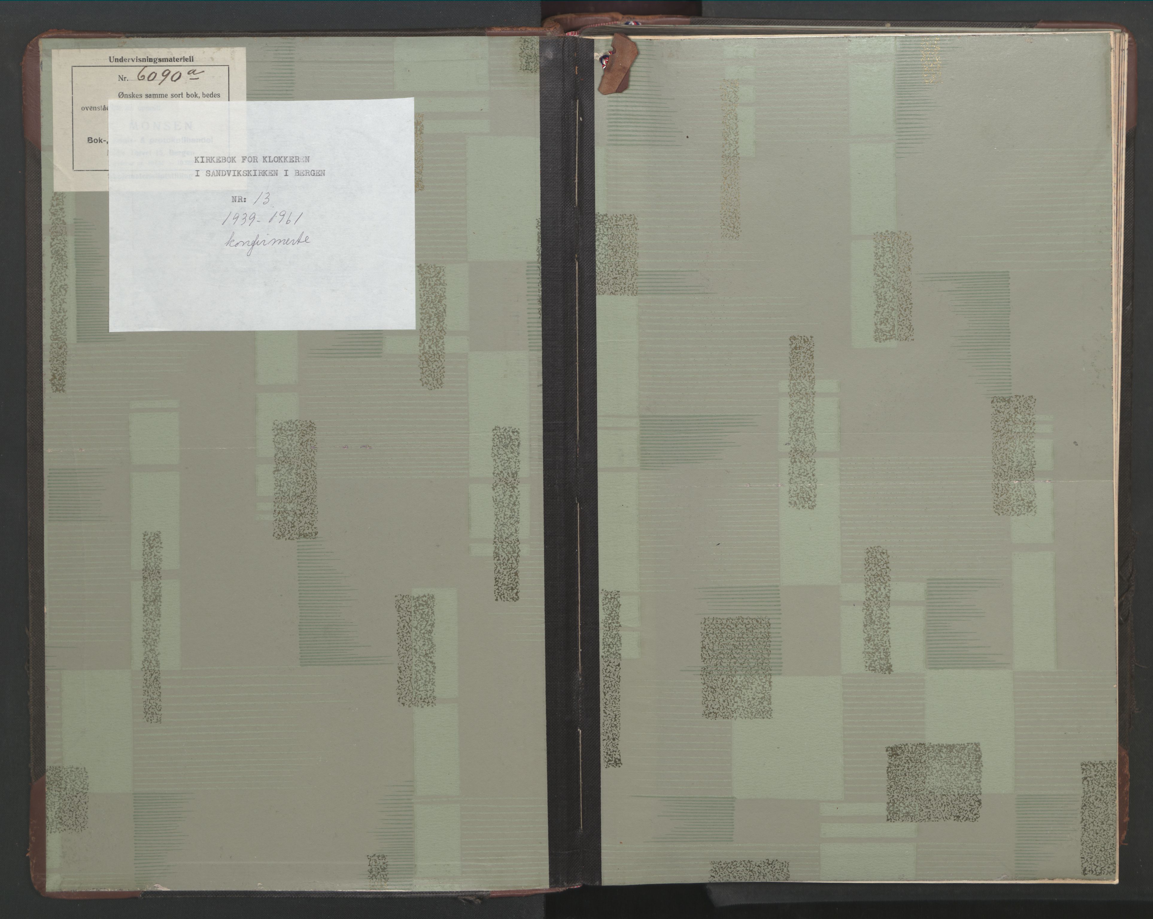 Sandviken Sokneprestembete, SAB/A-77601/H/Hb/L0012: Parish register (copy) no. C 4, 1939-1961