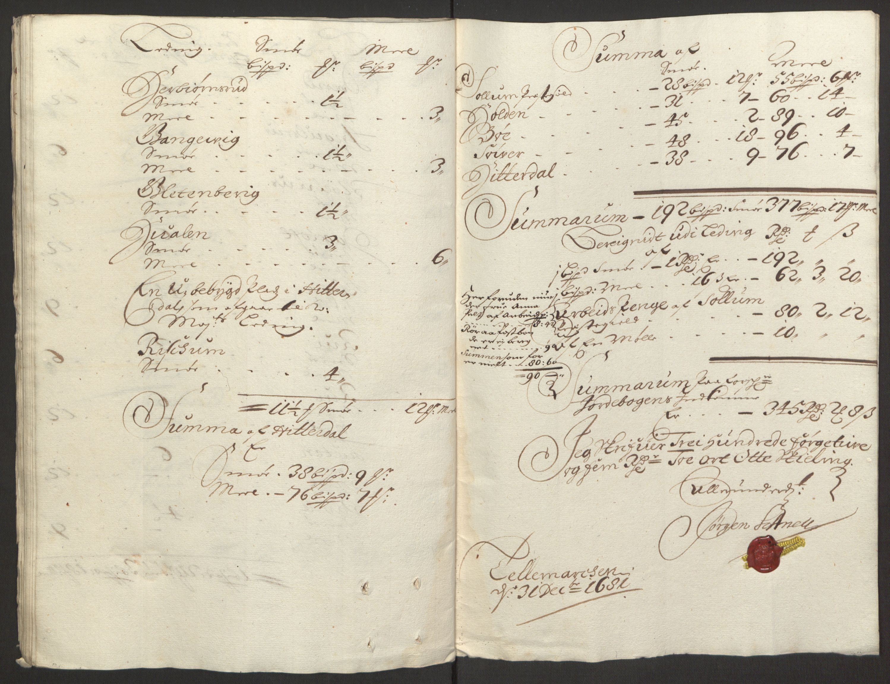 Rentekammeret inntil 1814, Reviderte regnskaper, Fogderegnskap, RA/EA-4092/R35/L2077: Fogderegnskap Øvre og Nedre Telemark, 1680-1684, p. 61