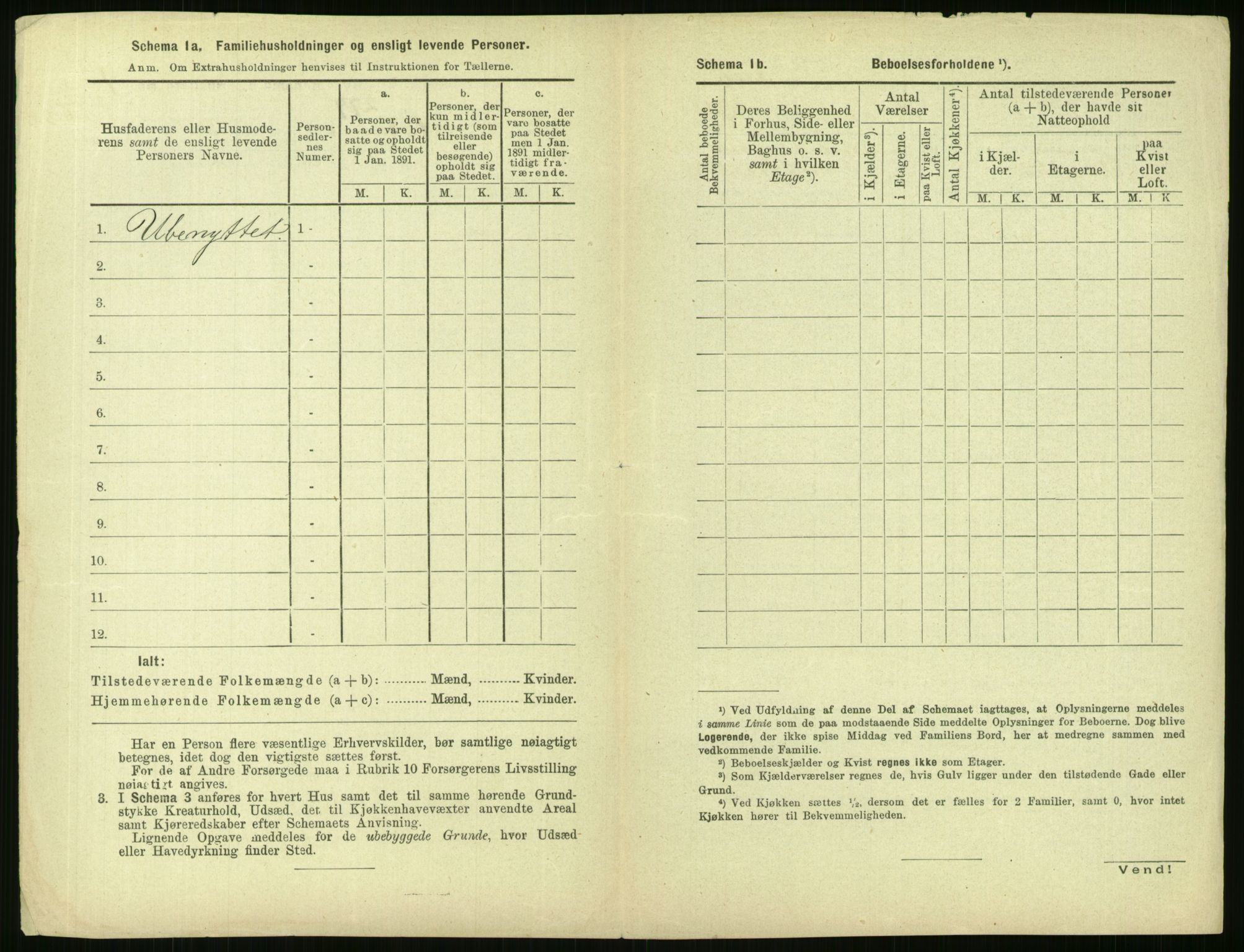 RA, 1891 census for 0301 Kristiania, 1891, p. 169324