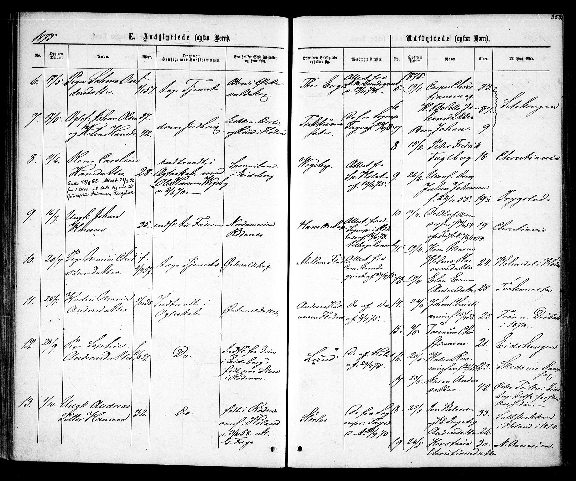 Rødenes prestekontor Kirkebøker, AV/SAO-A-2005/F/Fa/L0008: Parish register (official) no. I 8, 1869-1879, p. 350