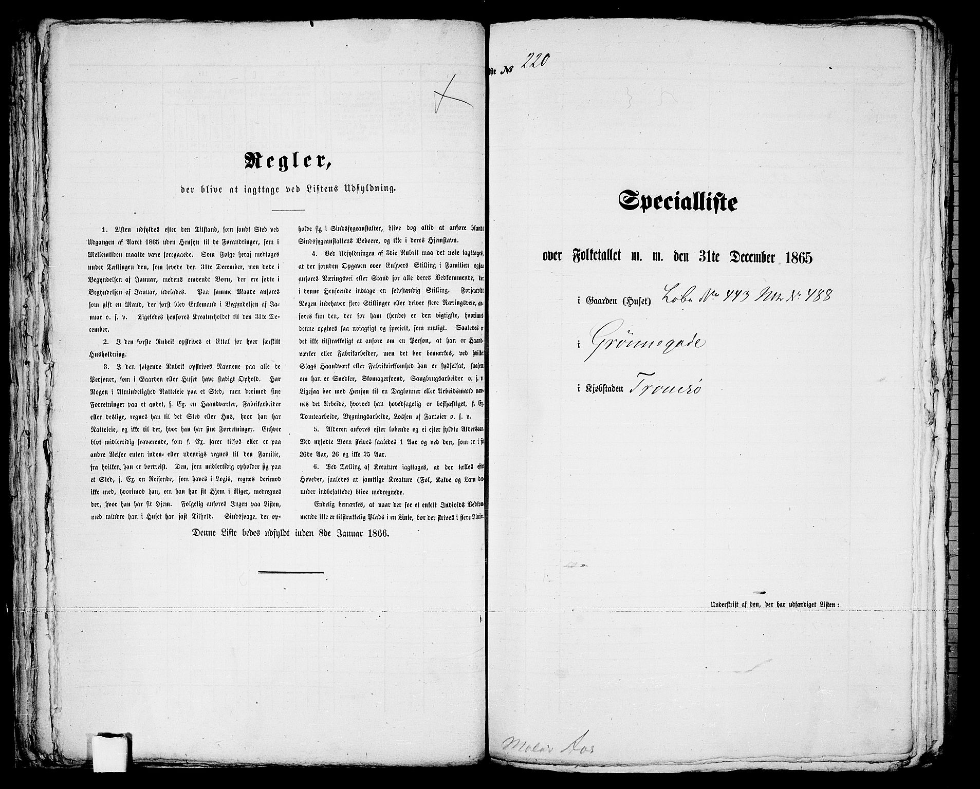 RA, 1865 census for Tromsø, 1865, p. 456