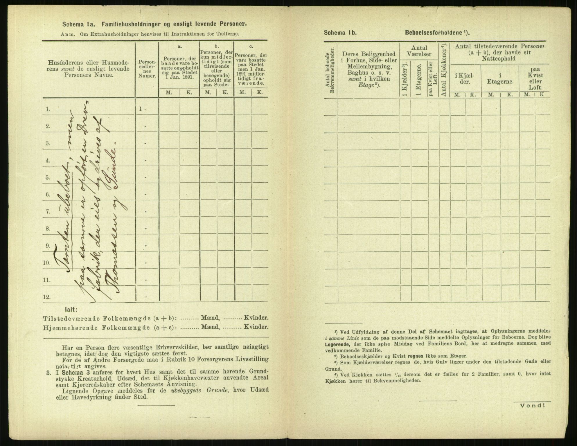 RA, 1891 census for 0301 Kristiania, 1891, p. 116831