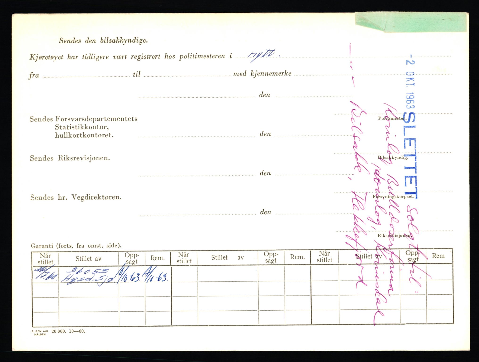 Stavanger trafikkstasjon, AV/SAST-A-101942/0/F/L0042: L-24600 - L-25233, 1930-1971, p. 1644