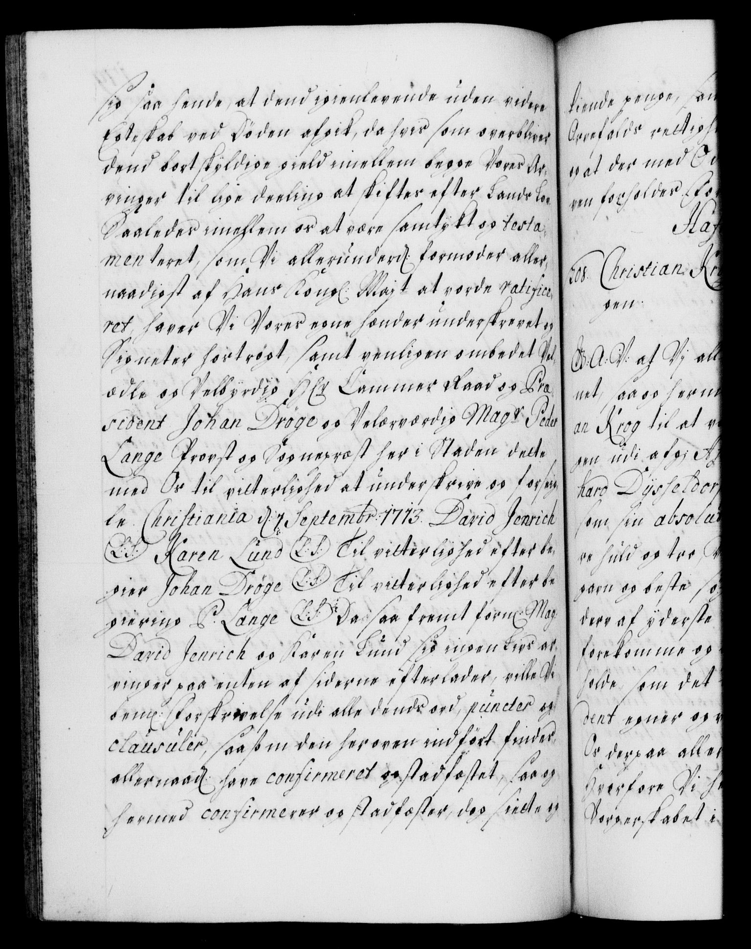 Danske Kanselli 1572-1799, AV/RA-EA-3023/F/Fc/Fca/Fcaa/L0021: Norske registre, 1712-1715, p. 179b