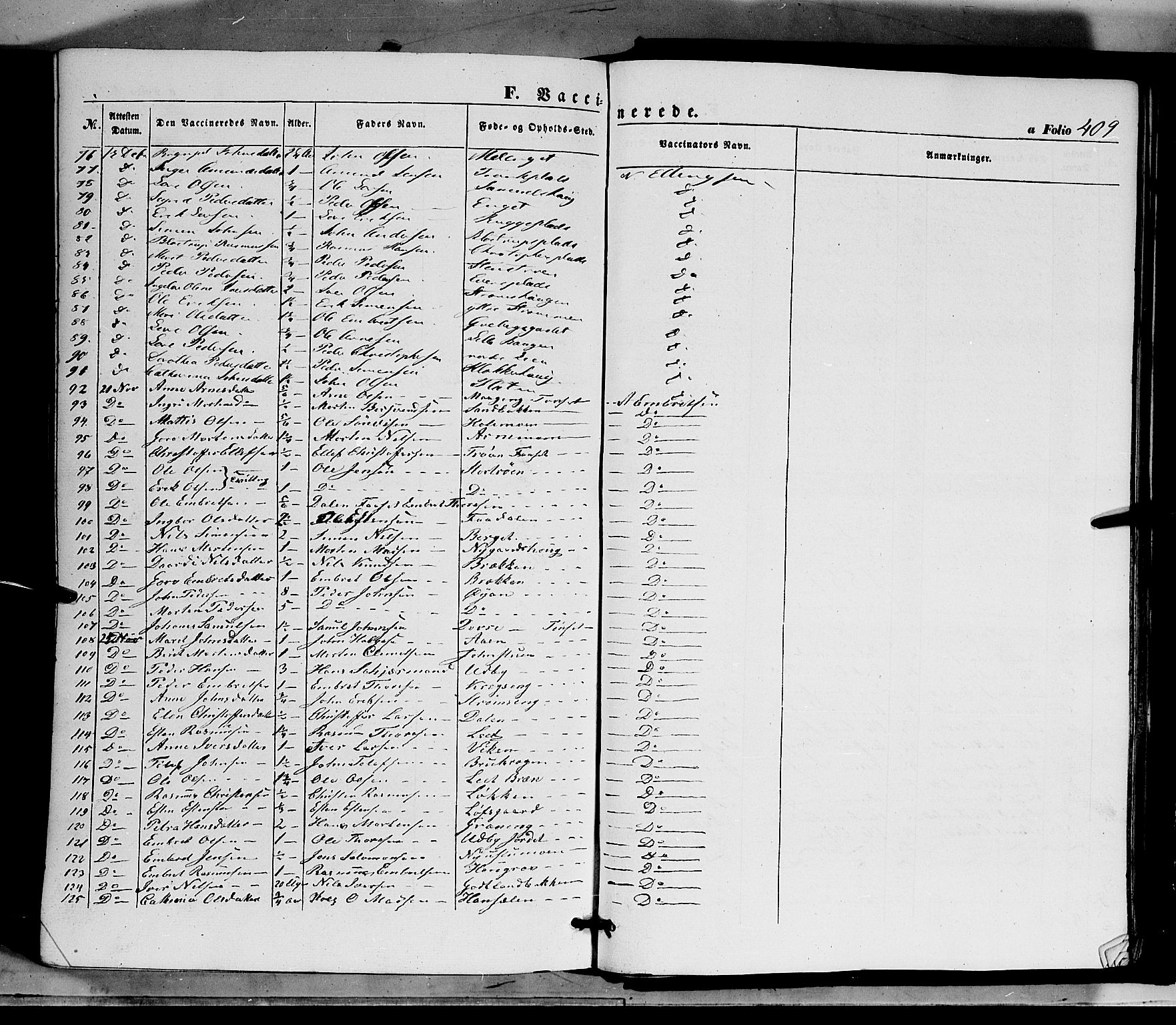 Tynset prestekontor, AV/SAH-PREST-058/H/Ha/Haa/L0020: Parish register (official) no. 20, 1848-1862, p. 409