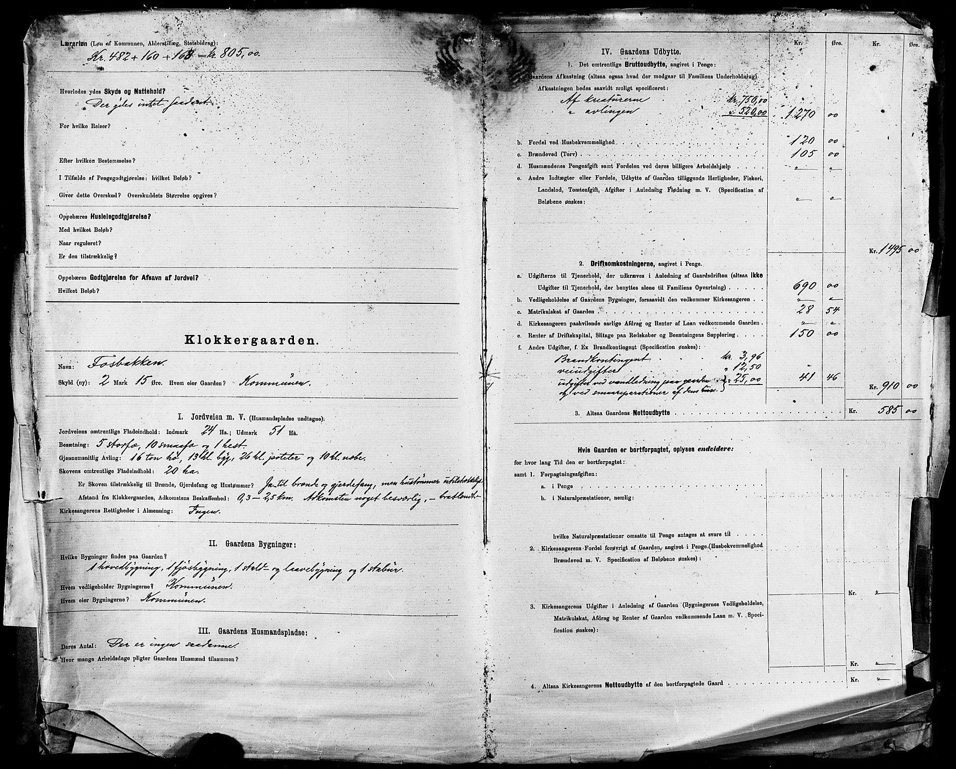 Målselv sokneprestembete, AV/SATØ-S-1311/G/Ga/Gab/L0004klokker: Parish register (copy) no. 4, 1885-1901