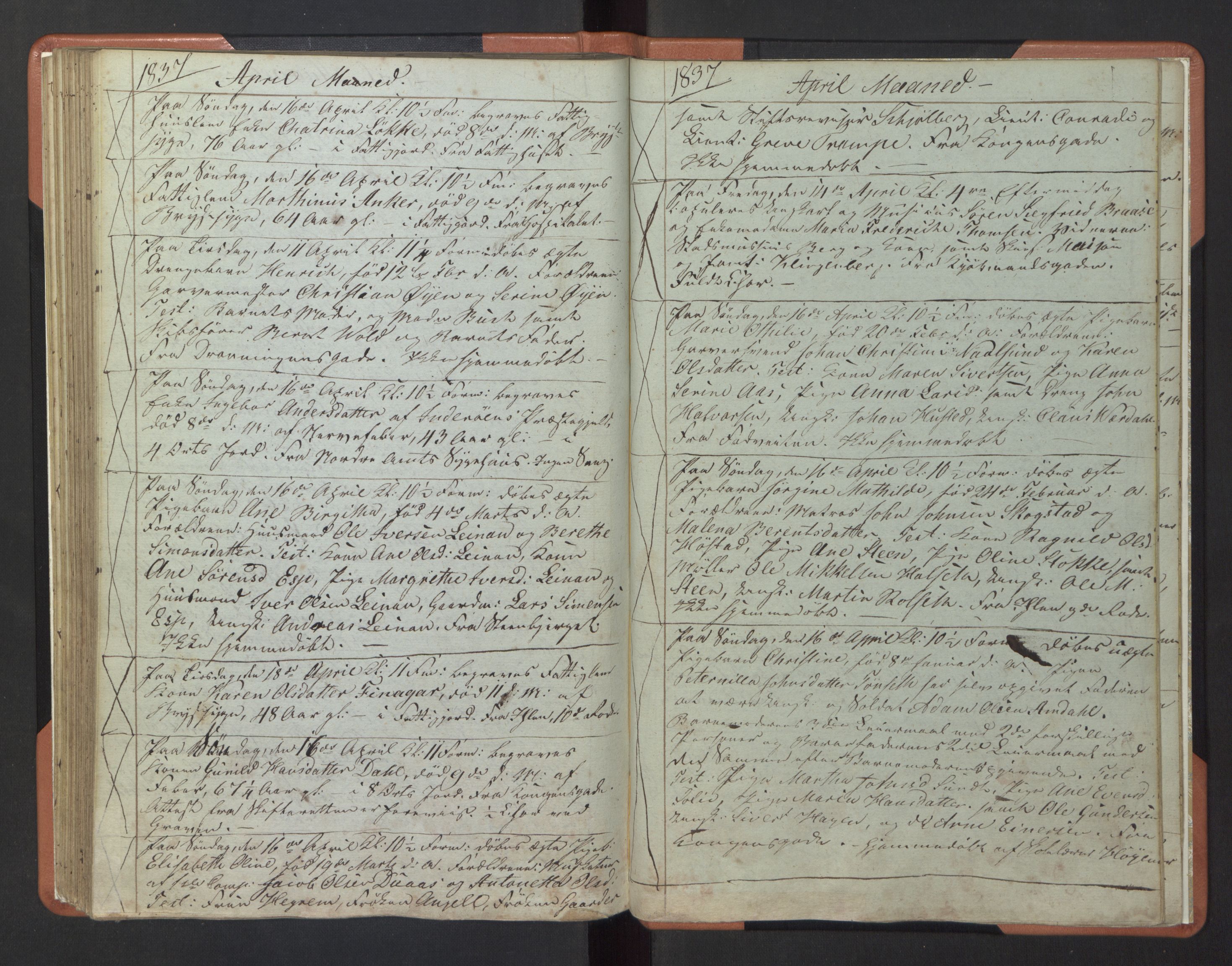 Ministerialprotokoller, klokkerbøker og fødselsregistre - Sør-Trøndelag, AV/SAT-A-1456/601/L0065: Diary records no. 601A32, 1835-1837