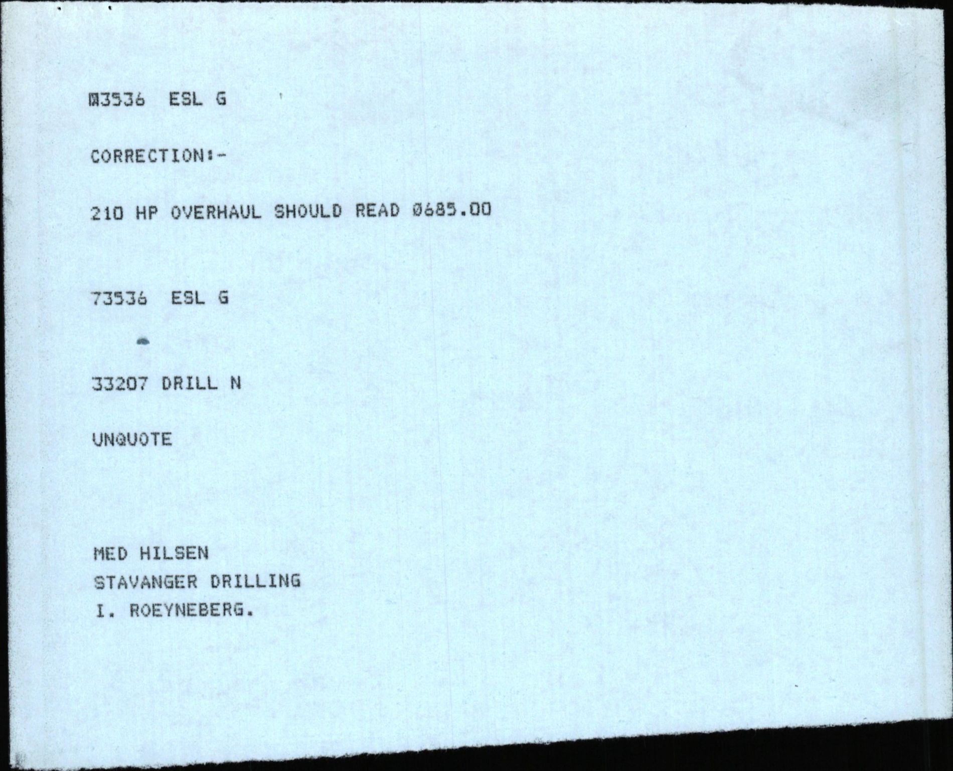 Pa 1503 - Stavanger Drilling AS, AV/SAST-A-101906/2/E/Eb/Eba/L0018: Alexander L. Kielland repair, 1976-1981