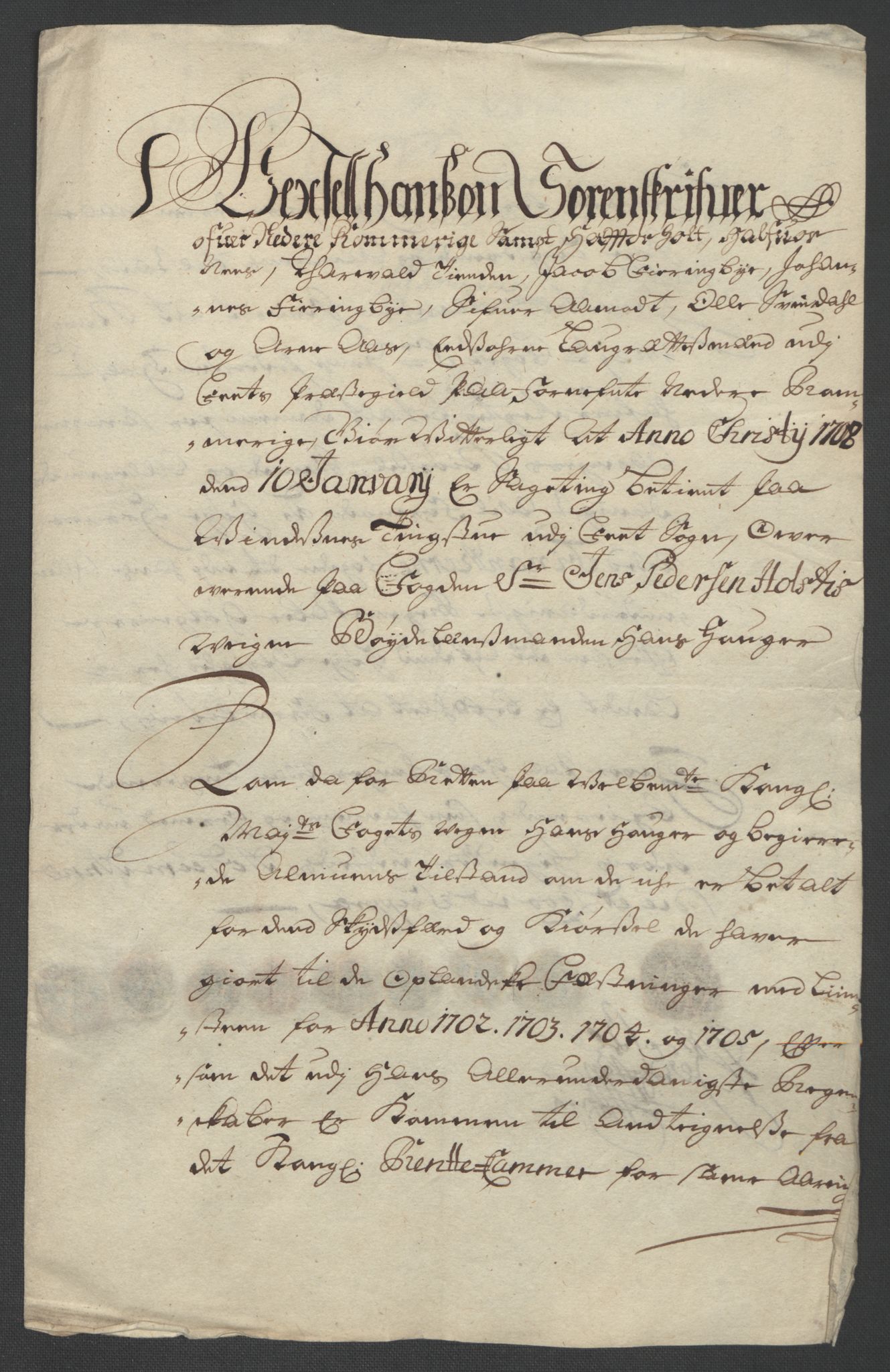 Rentekammeret inntil 1814, Reviderte regnskaper, Fogderegnskap, AV/RA-EA-4092/R11/L0589: Fogderegnskap Nedre Romerike, 1705, p. 332