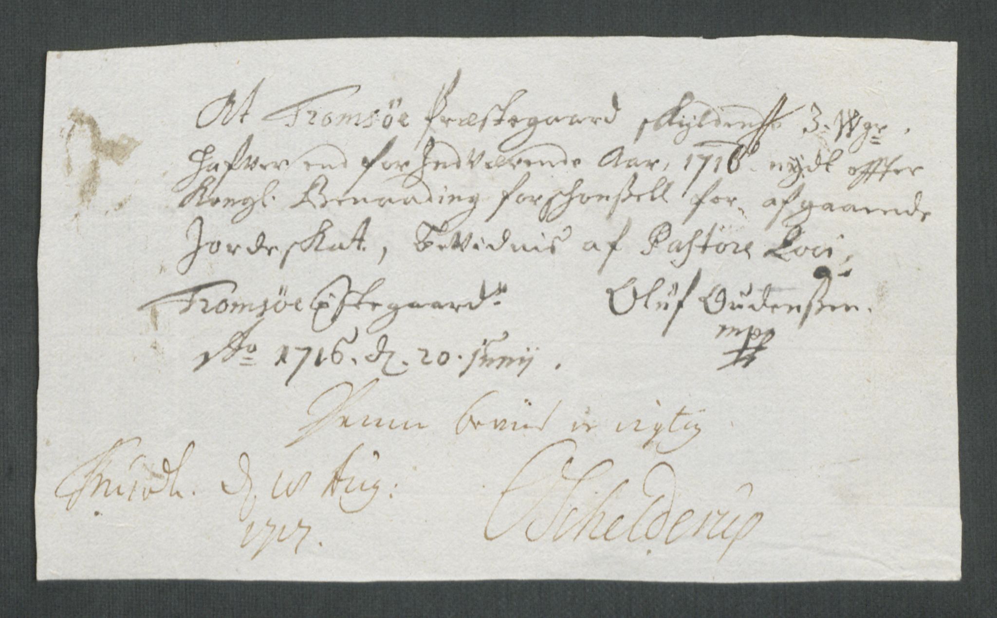 Rentekammeret inntil 1814, Reviderte regnskaper, Fogderegnskap, AV/RA-EA-4092/R68/L4762: Fogderegnskap Senja og Troms, 1716, p. 338