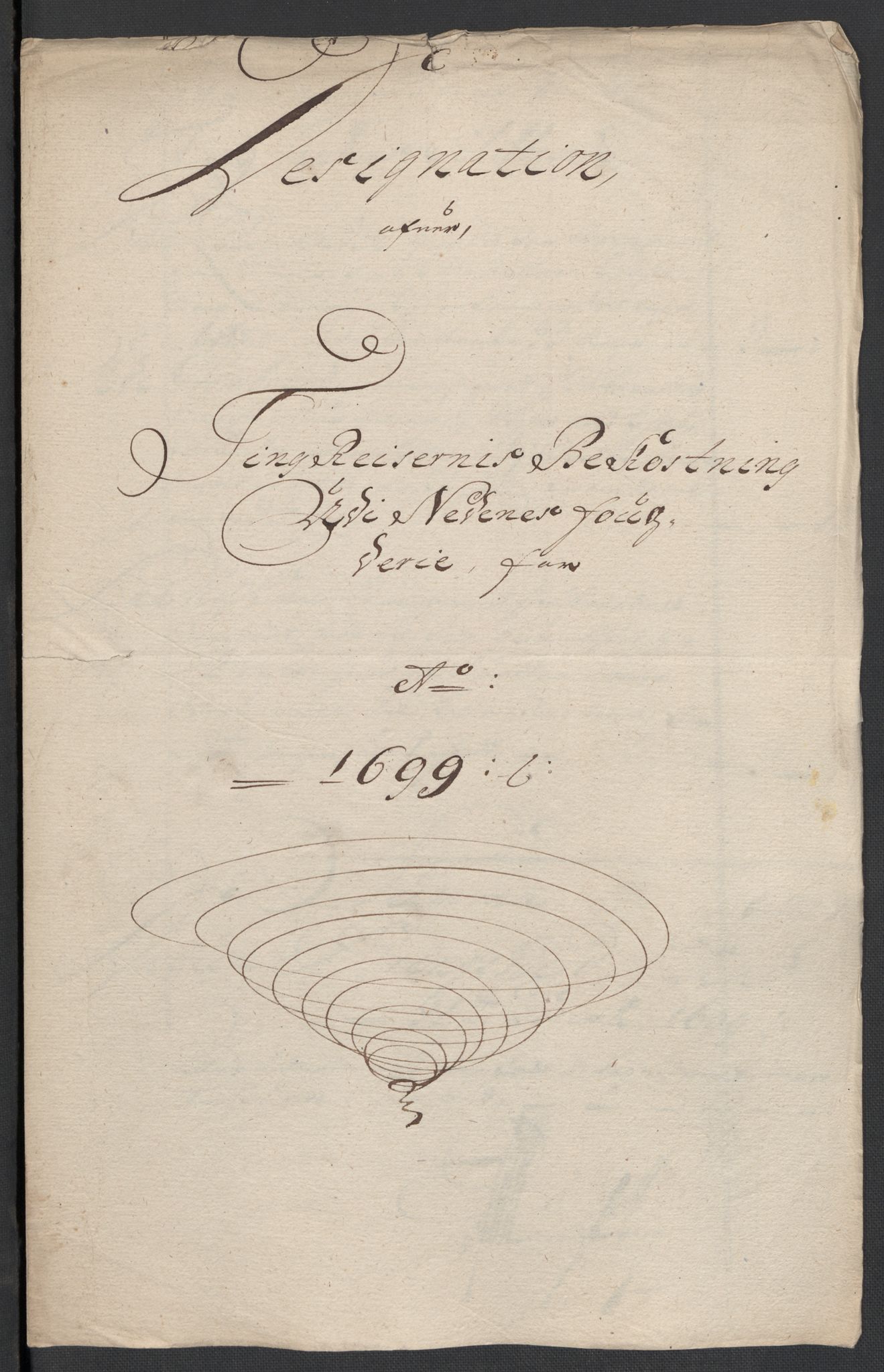 Rentekammeret inntil 1814, Reviderte regnskaper, Fogderegnskap, RA/EA-4092/R39/L2314: Fogderegnskap Nedenes, 1698-1699, p. 283