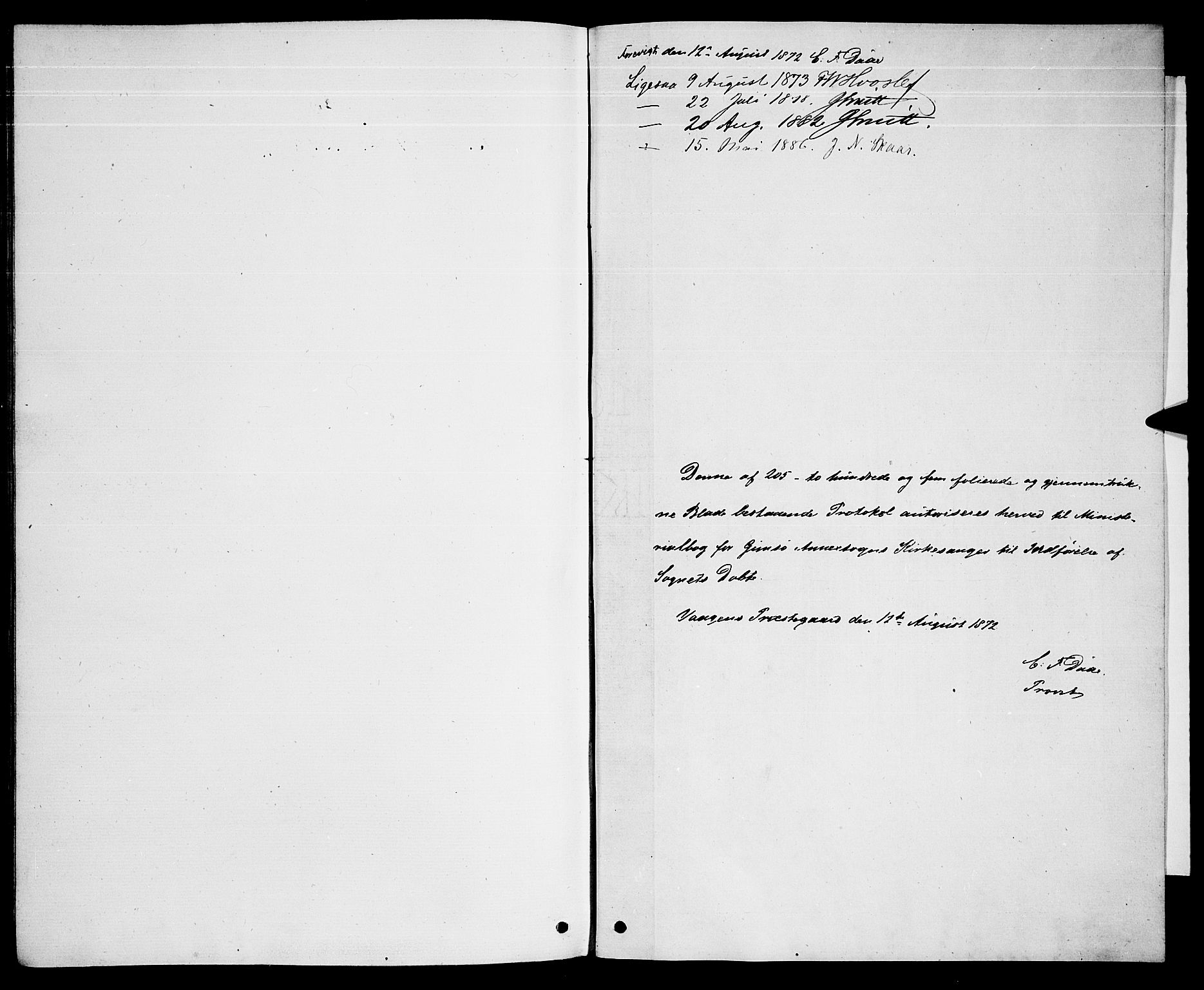 Ministerialprotokoller, klokkerbøker og fødselsregistre - Nordland, SAT/A-1459/876/L1103: Parish register (copy) no. 876C02, 1870-1886