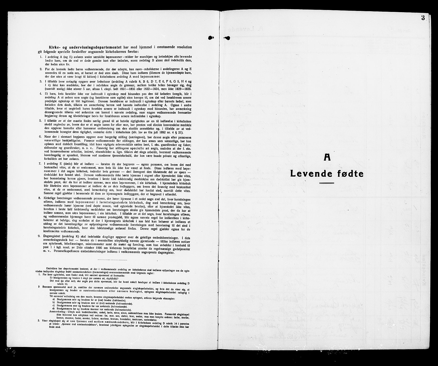 Ministerialprotokoller, klokkerbøker og fødselsregistre - Møre og Romsdal, SAT/A-1454/586/L0994: Parish register (copy) no. 586C05, 1919-1927, p. 3