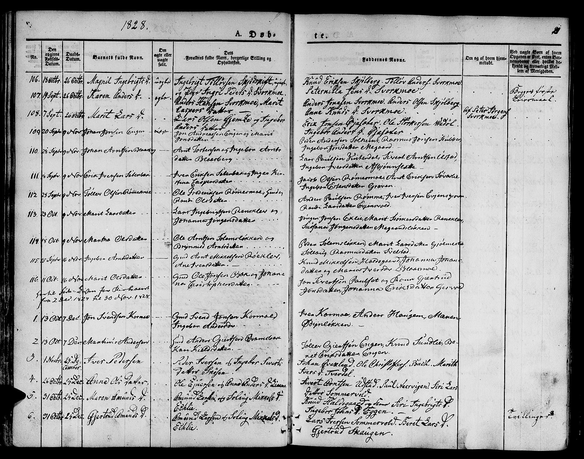 Ministerialprotokoller, klokkerbøker og fødselsregistre - Sør-Trøndelag, SAT/A-1456/668/L0804: Parish register (official) no. 668A04, 1826-1839, p. 21