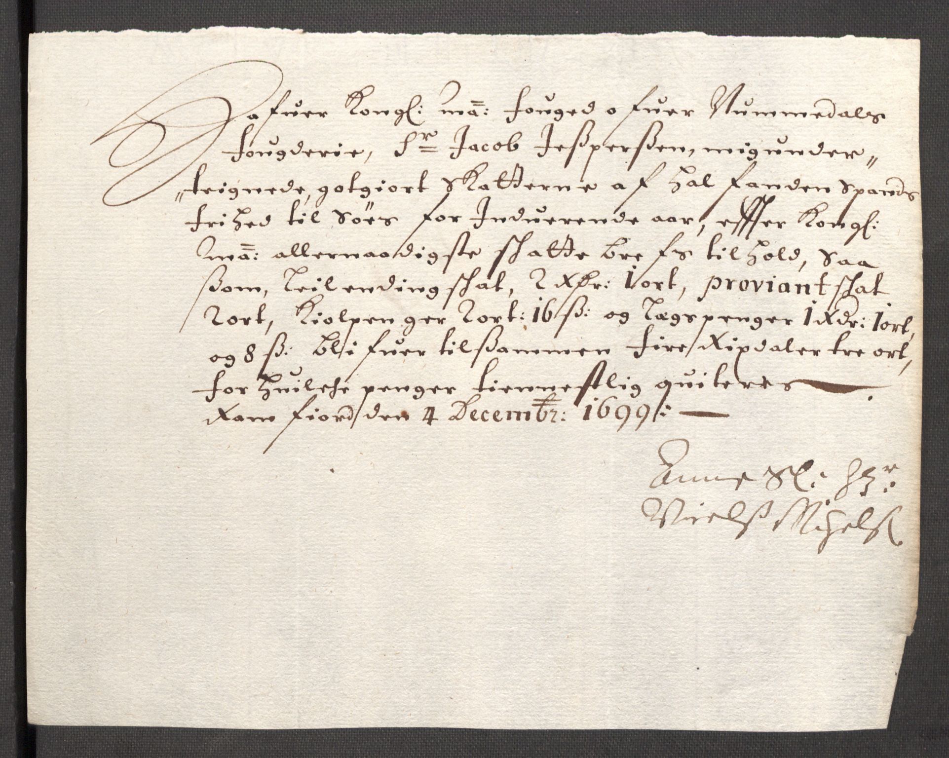 Rentekammeret inntil 1814, Reviderte regnskaper, Fogderegnskap, AV/RA-EA-4092/R64/L4426: Fogderegnskap Namdal, 1699-1700, p. 176