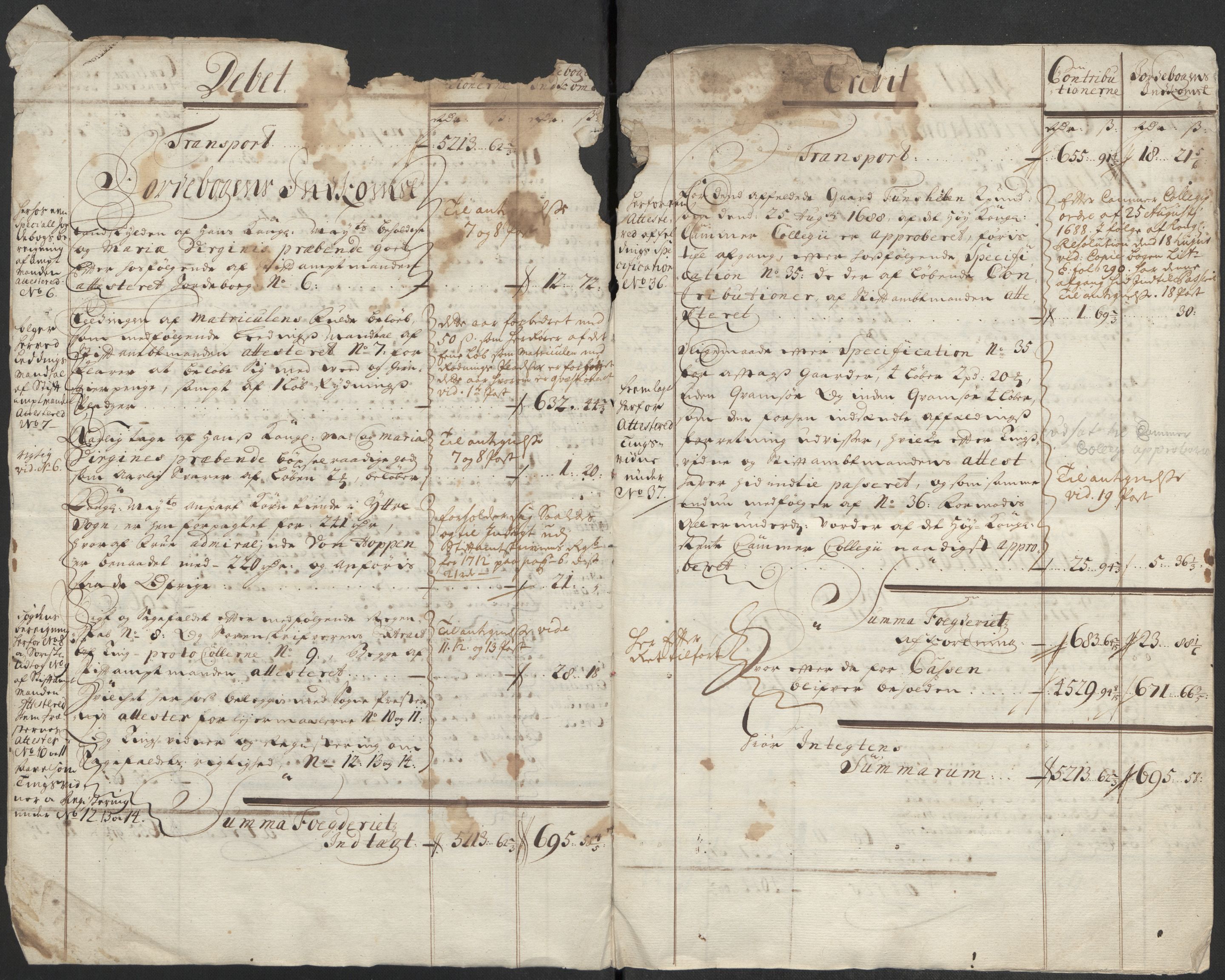 Rentekammeret inntil 1814, Reviderte regnskaper, Fogderegnskap, AV/RA-EA-4092/R52/L3318: Fogderegnskap Sogn, 1712, p. 6