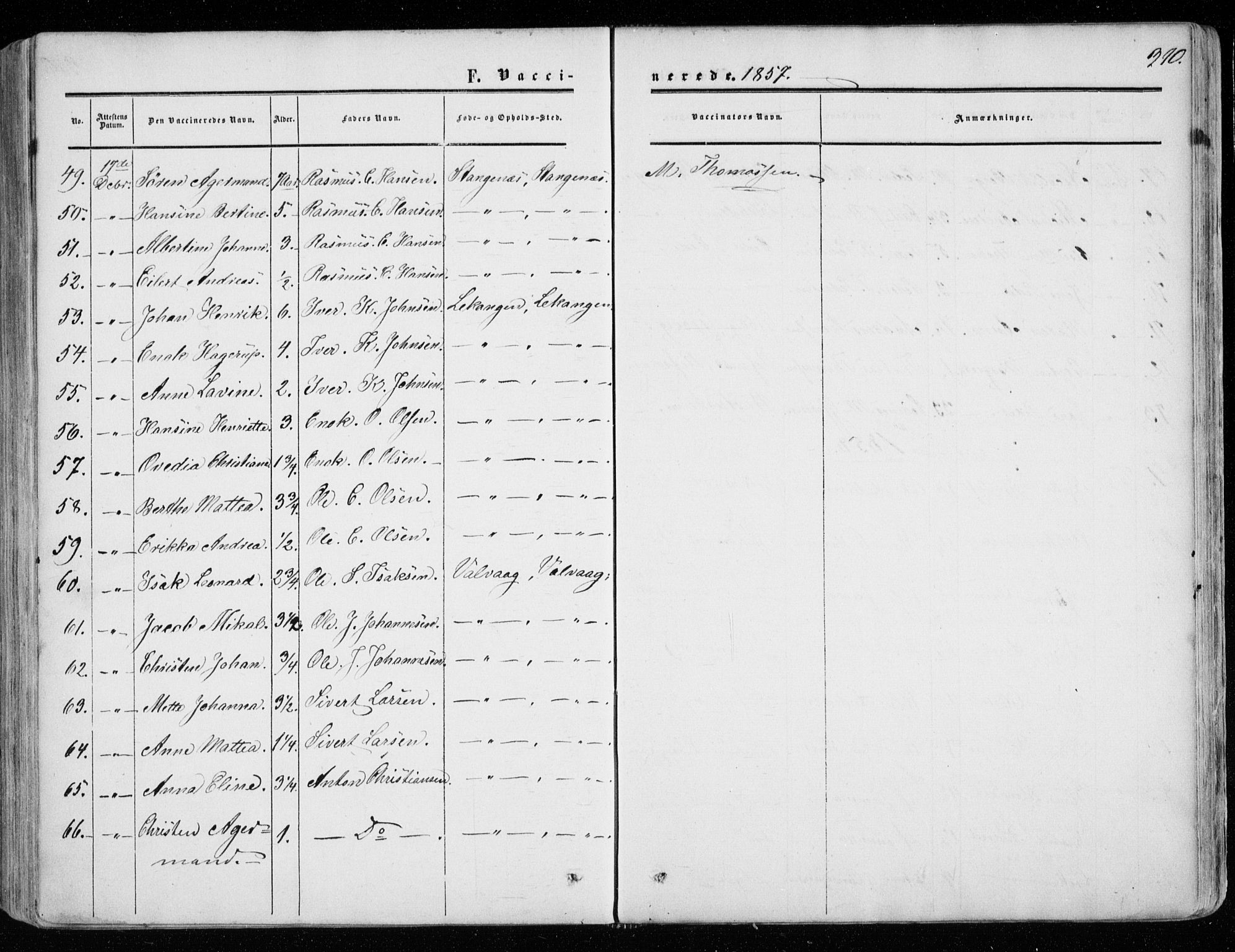 Tranøy sokneprestkontor, SATØ/S-1313/I/Ia/Iaa/L0007kirke: Parish register (official) no. 7, 1856-1866, p. 370