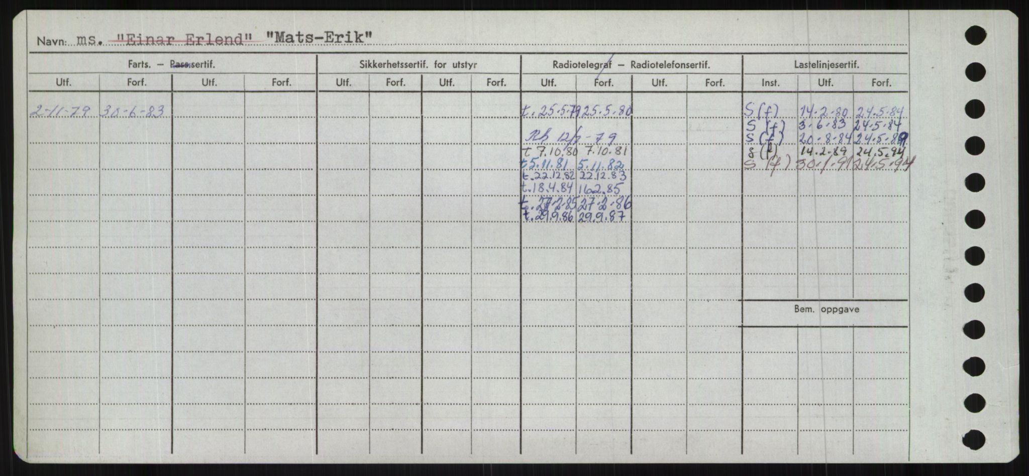 Sjøfartsdirektoratet med forløpere, Skipsmålingen, RA/S-1627/H/Ha/L0004/0001: Fartøy, Mas-R / Fartøy, Mas-Odd, p. 14