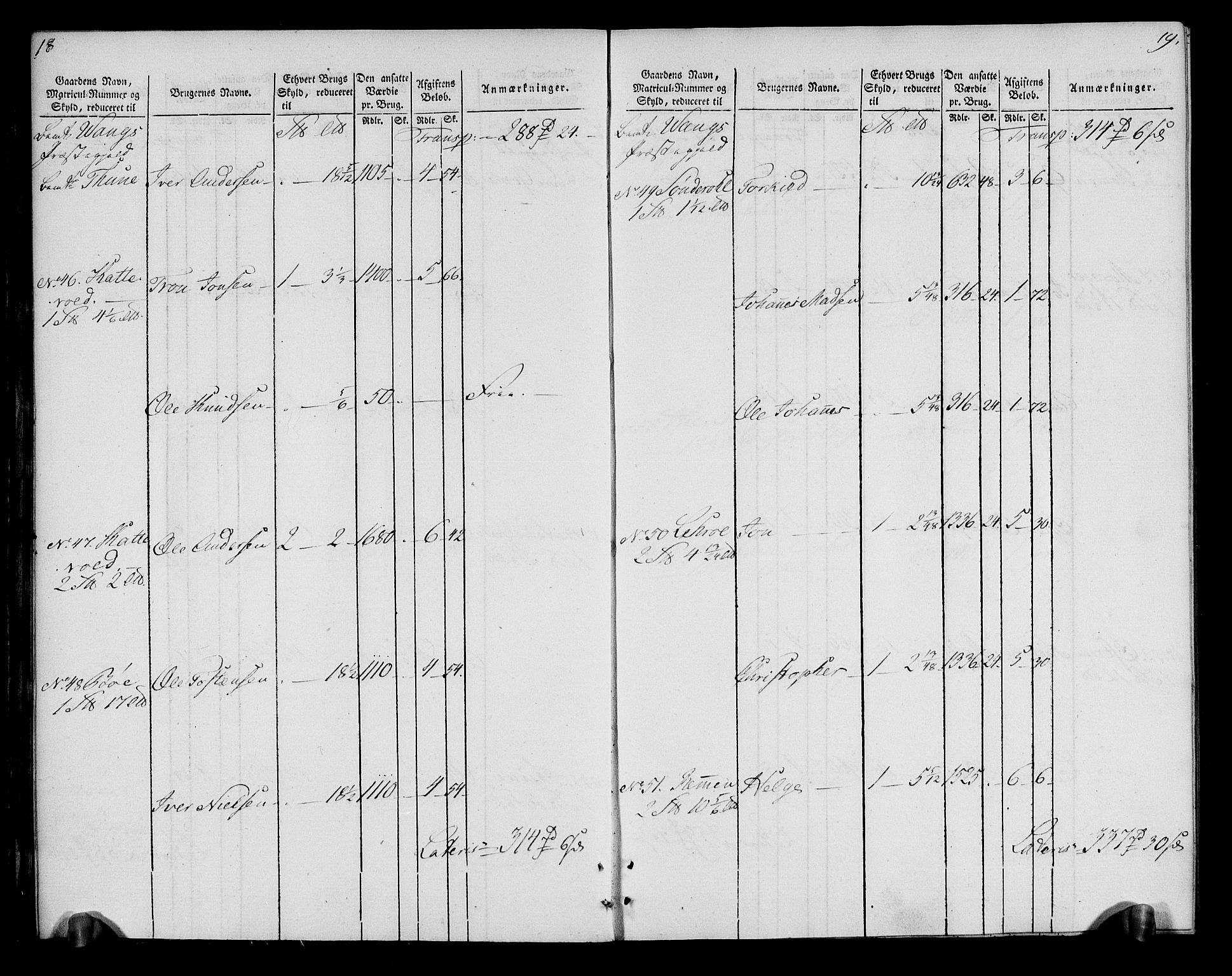 Rentekammeret inntil 1814, Realistisk ordnet avdeling, AV/RA-EA-4070/N/Ne/Nea/L0043: Valdres fogderi. Oppebørselsregister, 1803-1804, p. 12