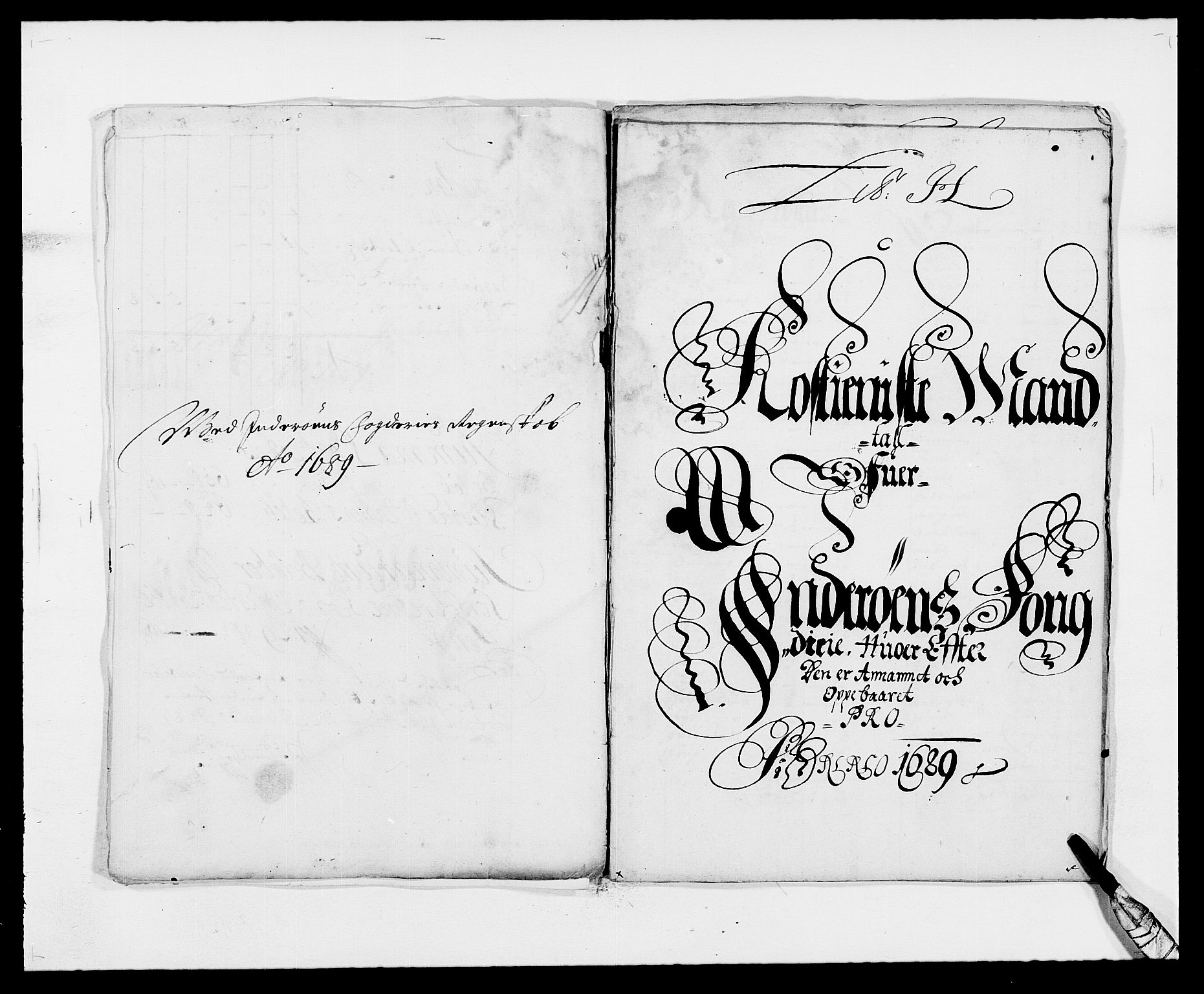 Rentekammeret inntil 1814, Reviderte regnskaper, Fogderegnskap, RA/EA-4092/R63/L4306: Fogderegnskap Inderøy, 1687-1689, p. 438