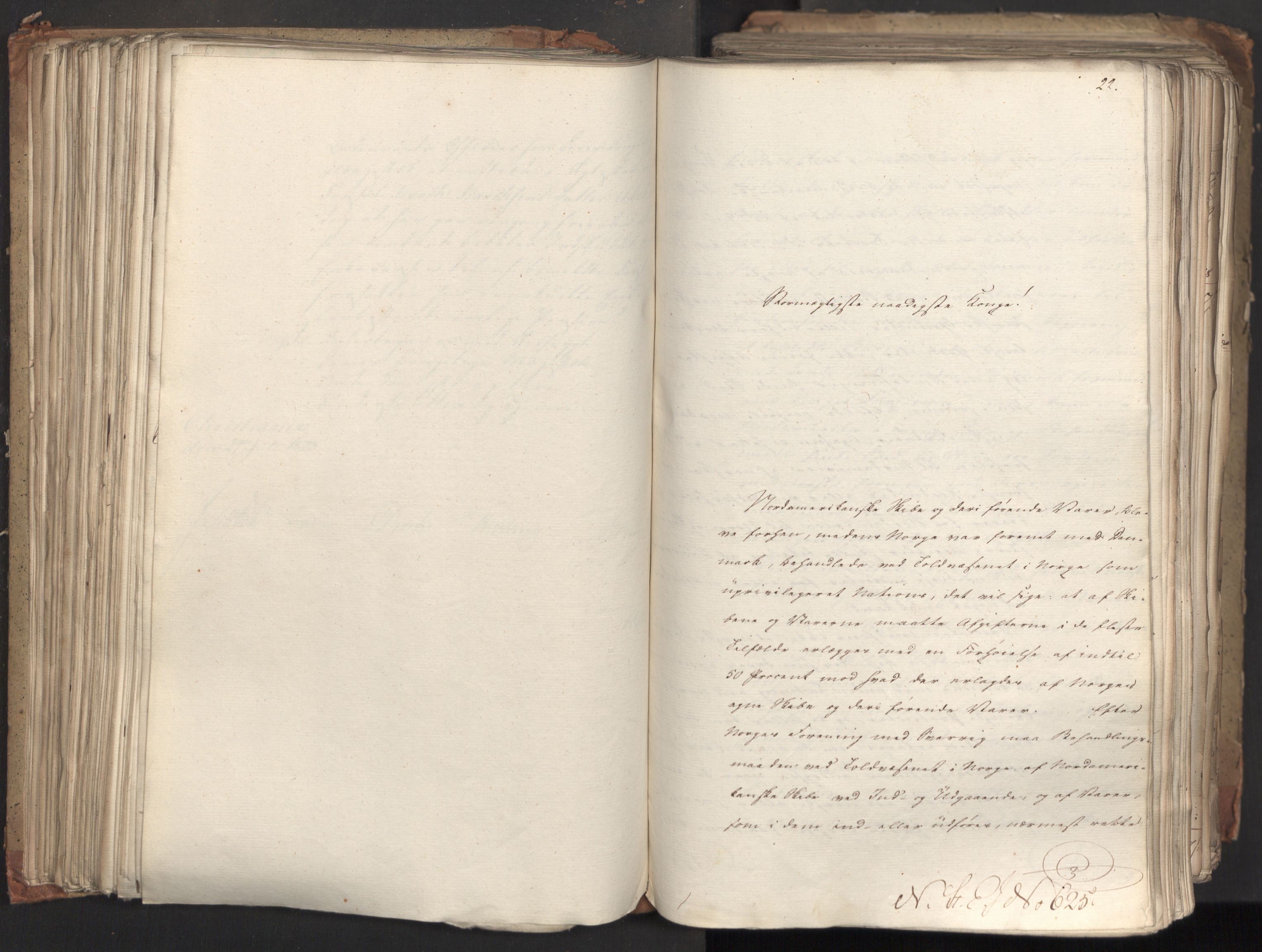 Statsrådsavdelingen i Stockholm, AV/RA-S-1003/D/Da/L0035: Regjeringsinnstillinger nr. 541-840, 1823, p. 201