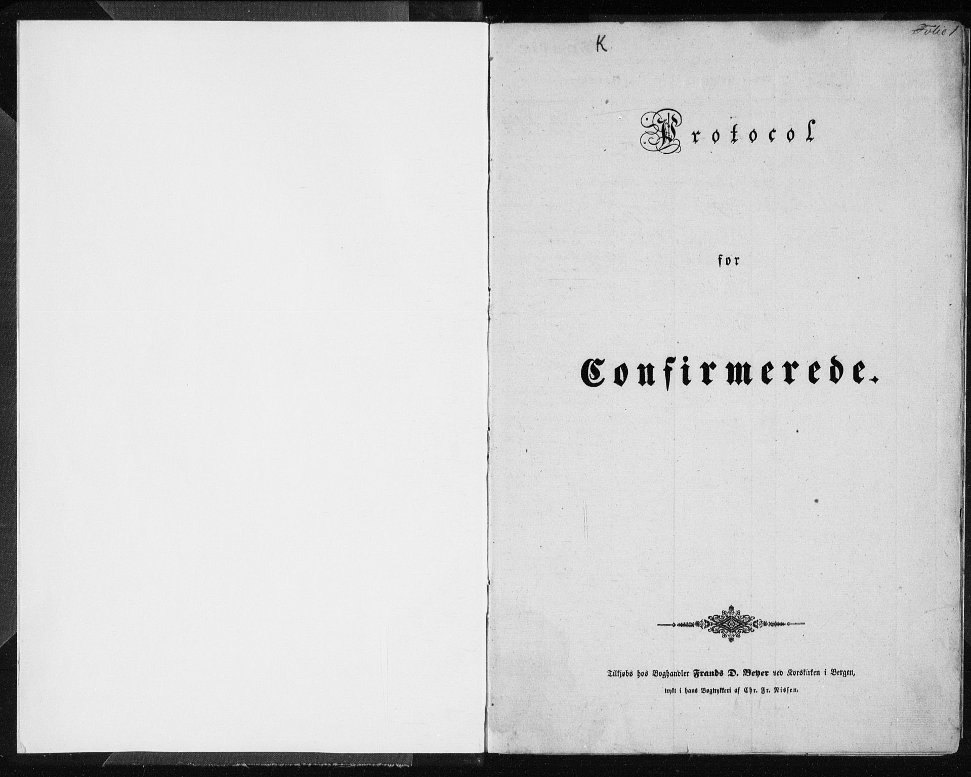 Lindås Sokneprestembete, SAB/A-76701/H/Haa: Parish register (official) no. A 13, 1848-1862, p. 1