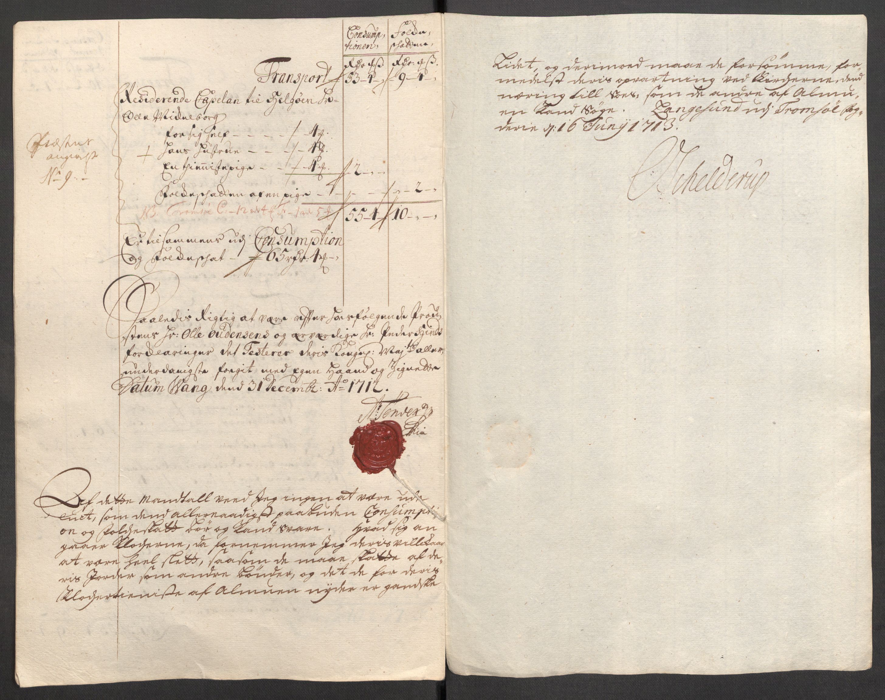 Rentekammeret inntil 1814, Reviderte regnskaper, Fogderegnskap, RA/EA-4092/R68/L4758: Fogderegnskap Senja og Troms, 1711-1712, p. 343