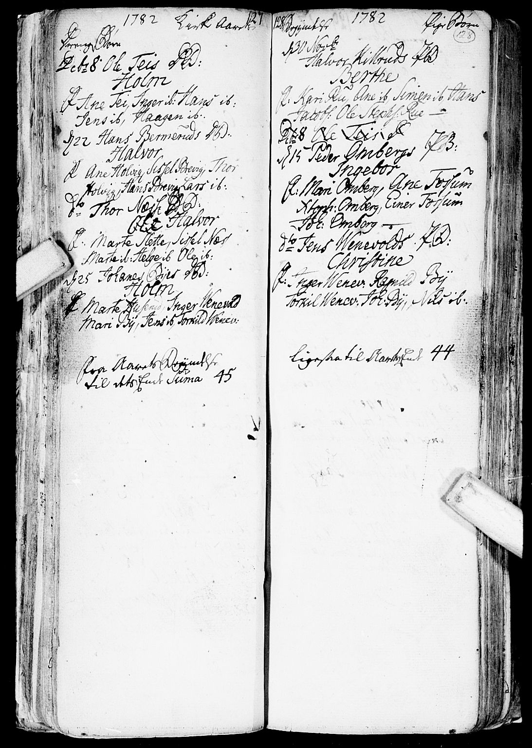Enebakk prestekontor Kirkebøker, SAO/A-10171c/F/Fa/L0002: Parish register (official) no. I 2, 1755-1806, p. 127-128