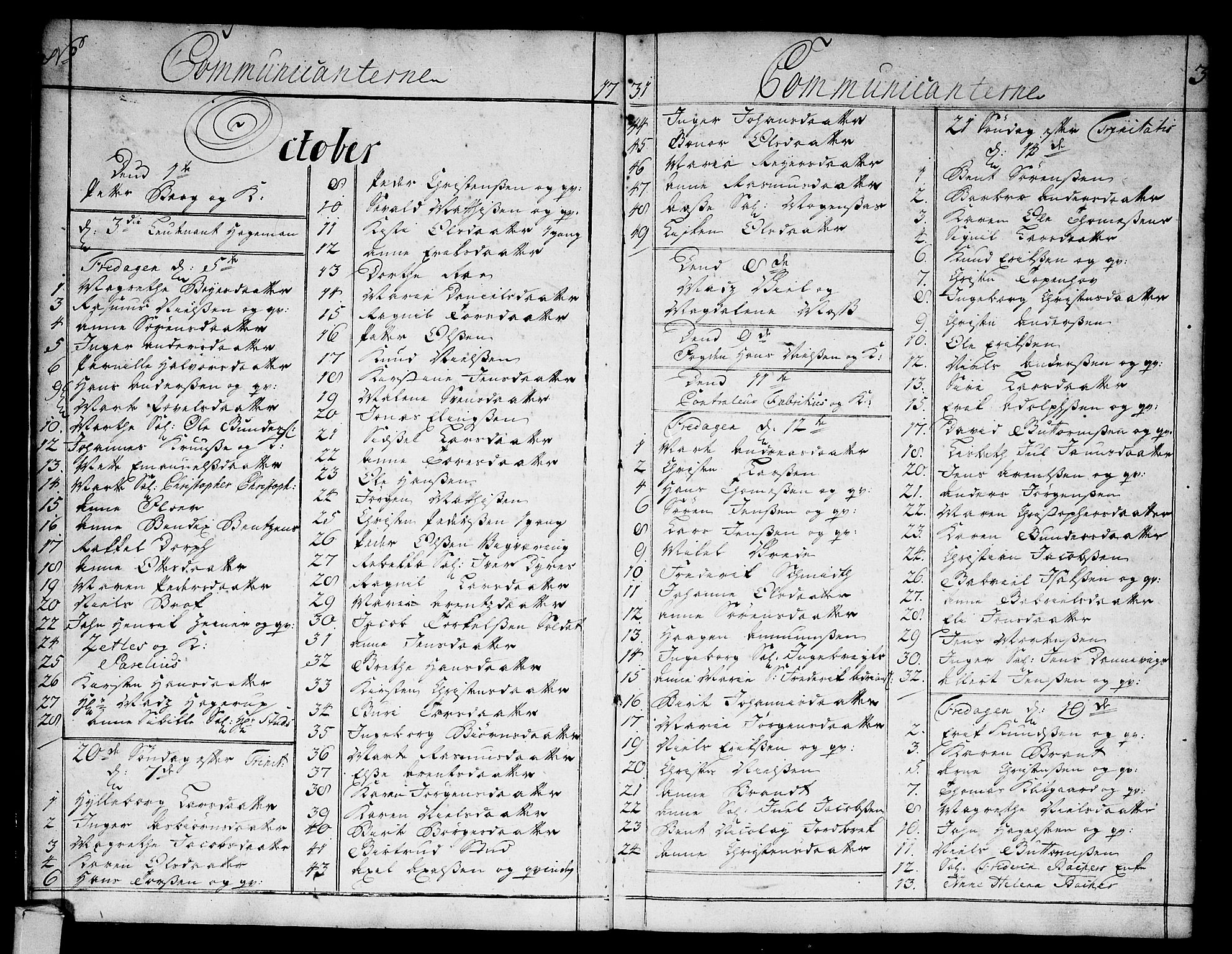 Strømsø kirkebøker, AV/SAKO-A-246/F/Fa/L0004: Parish register (official) no. I 4, 1731-1734, p. 3