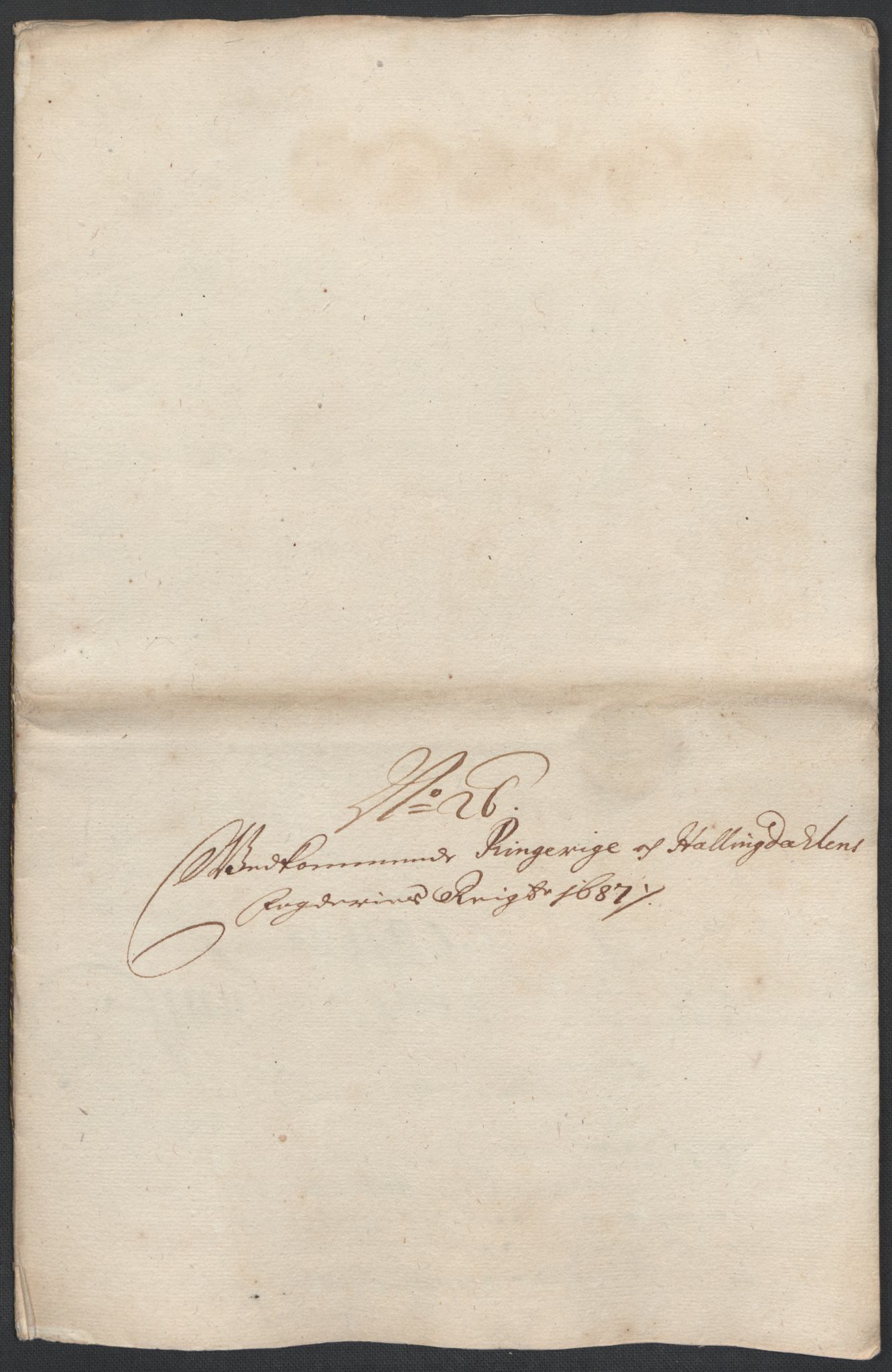 Rentekammeret inntil 1814, Reviderte regnskaper, Fogderegnskap, AV/RA-EA-4092/R21/L1447: Fogderegnskap Ringerike og Hallingdal, 1687-1689, p. 115