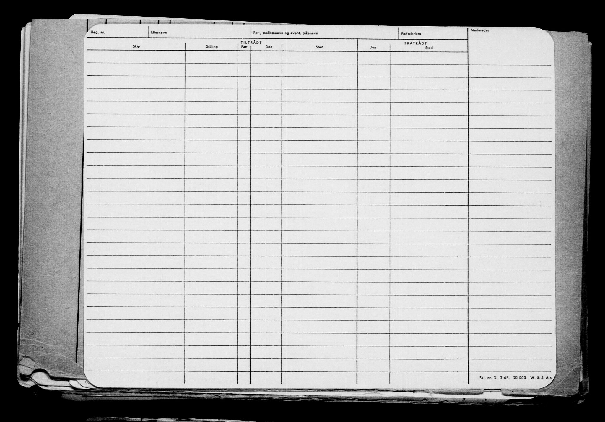 Direktoratet for sjømenn, RA/S-3545/G/Gb/L0192: Hovedkort, 1921, p. 512