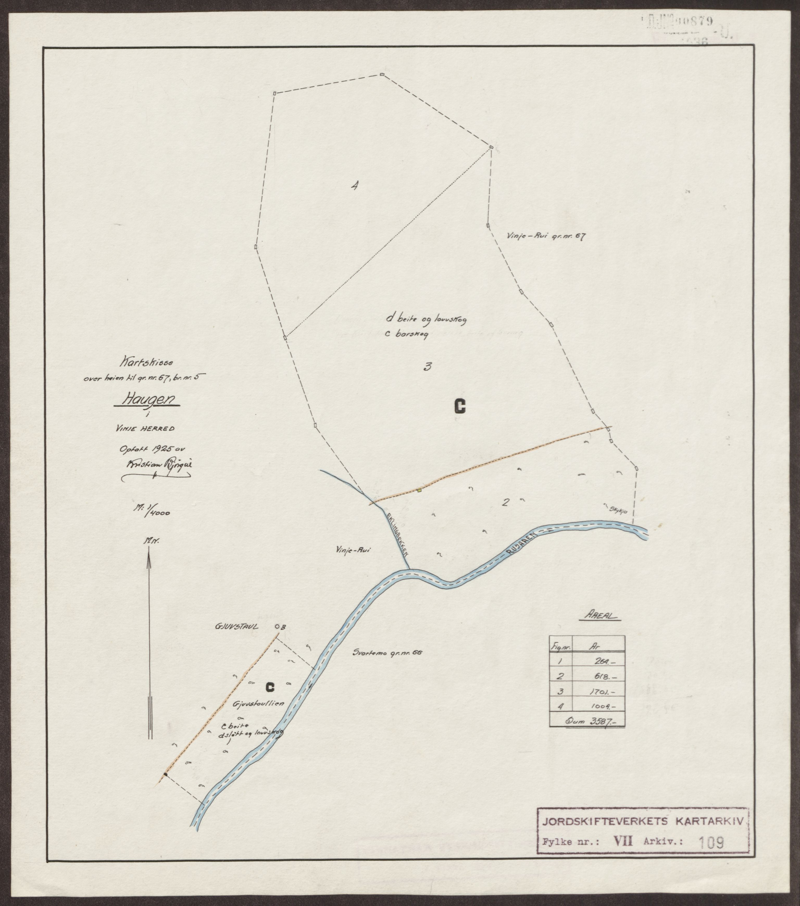 Jordskifteverkets kartarkiv, RA/S-3929/T, 1859-1988, p. 144