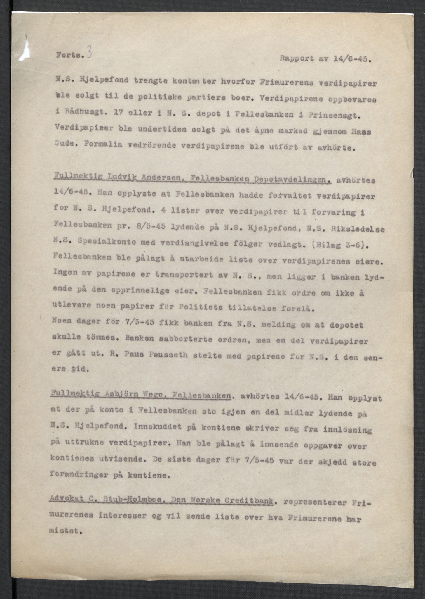 Landssvikarkivet, Oslo politikammer, AV/RA-S-3138-01/D/Da/L0003: Dnr. 29, 1945, p. 2610