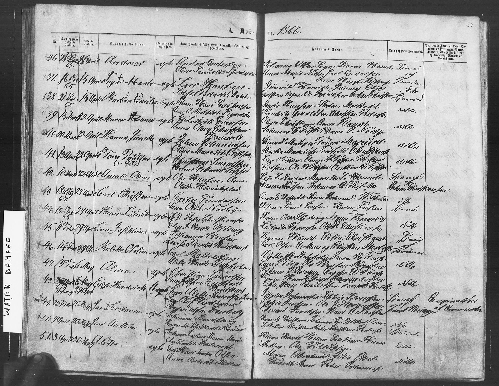 Vestby prestekontor Kirkebøker, AV/SAO-A-10893/F/Fa/L0008: Parish register (official) no. I 8, 1863-1877, p. 29