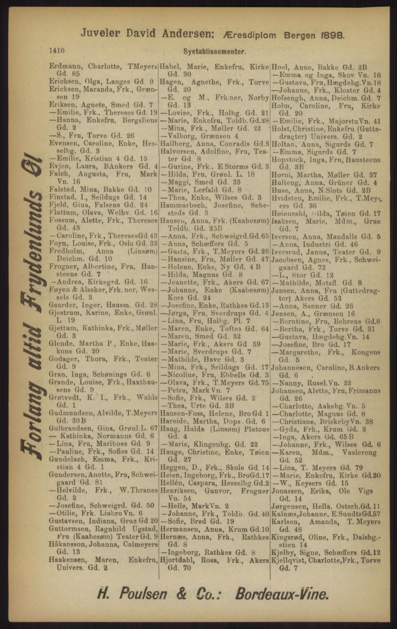 Kristiania/Oslo adressebok, PUBL/-, 1902, p. 1410