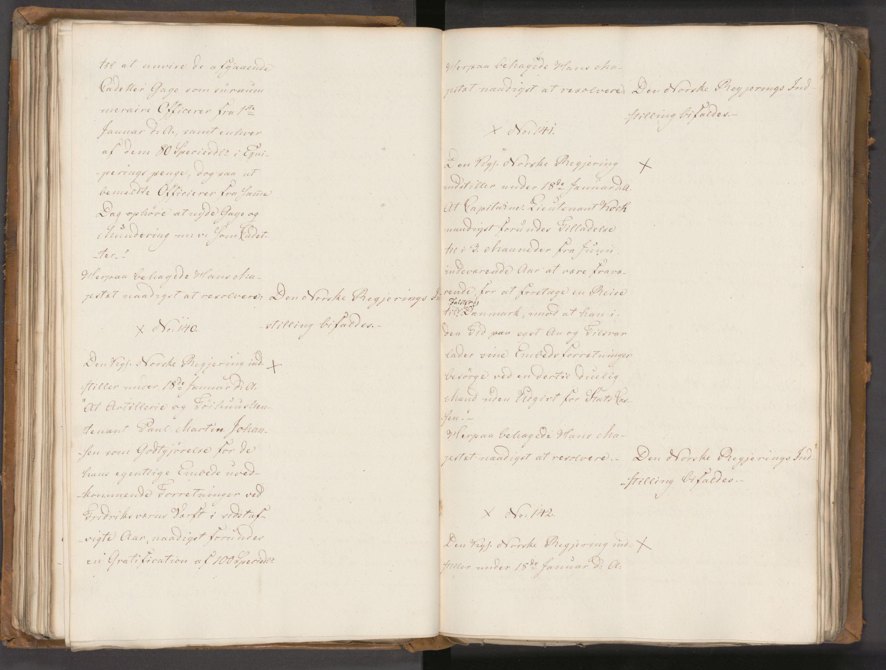 Statsrådssekretariatet, AV/RA-S-1001/A/Ab/L0020: Kgl. res. nr. 1-579, 1. halvår, 1825