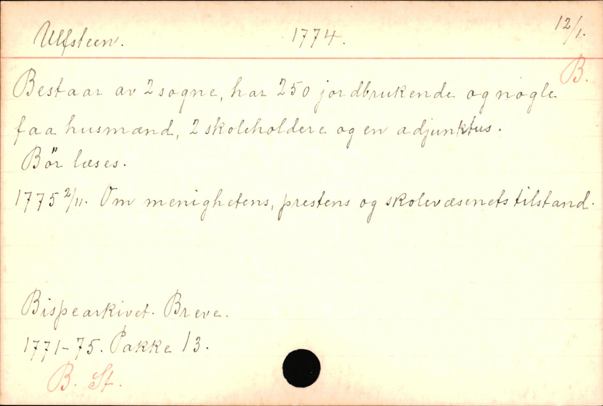 Haugen, Johannes - lærer, AV/SAB-SAB/PA-0036/01/L0001: Om klokkere og lærere, 1521-1904, p. 10576