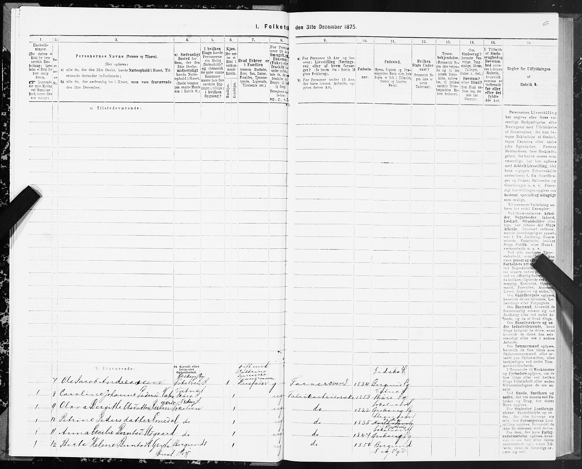 SAT, 1875 census for 1501P Ålesund, 1875, p. 4006