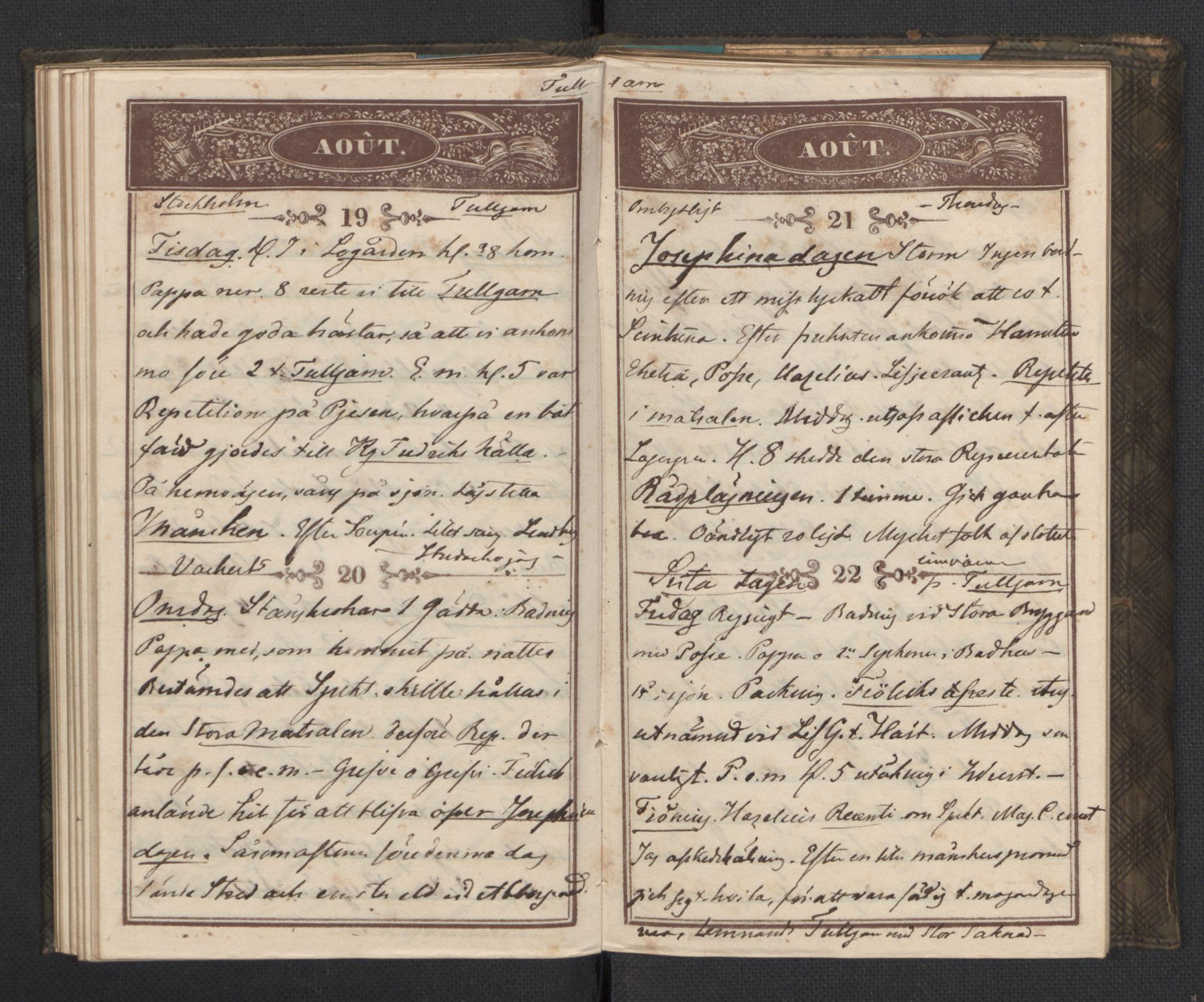 Bernadotte, AV/RA-PA-0318/F/L0001/0002: Privat materiale fra Bernadottefamilien / Dagbok, 1845, p. 67