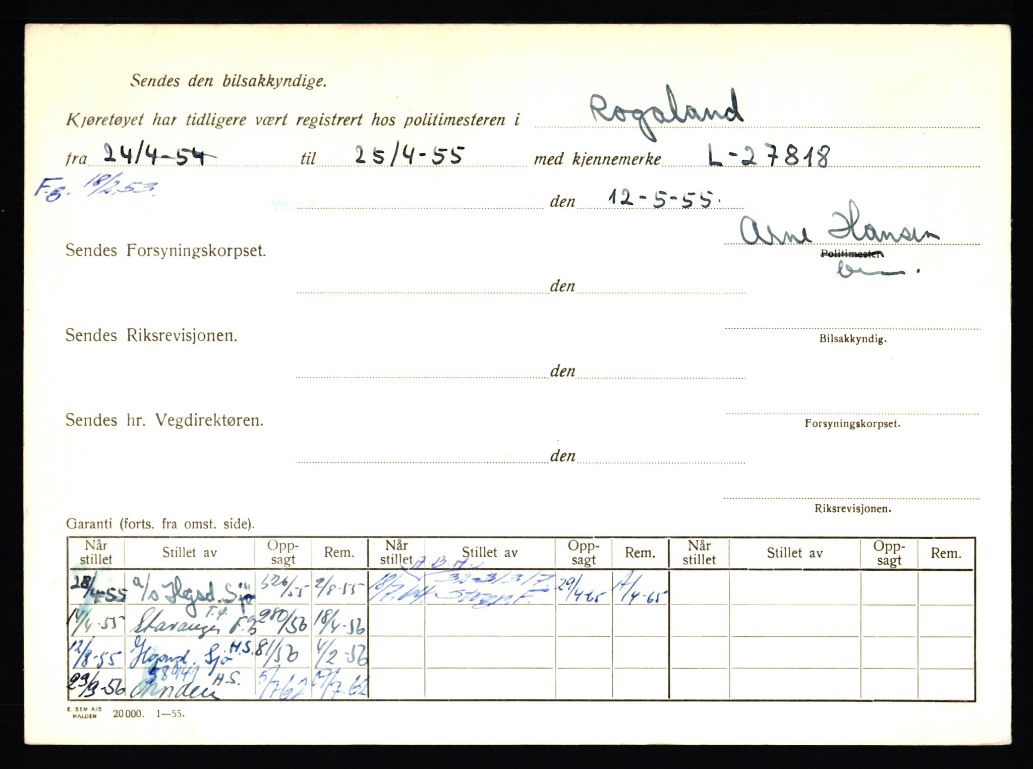 Stavanger trafikkstasjon, AV/SAST-A-101942/0/F/L0006: L-1700 - L-2149, 1930-1971, p. 204
