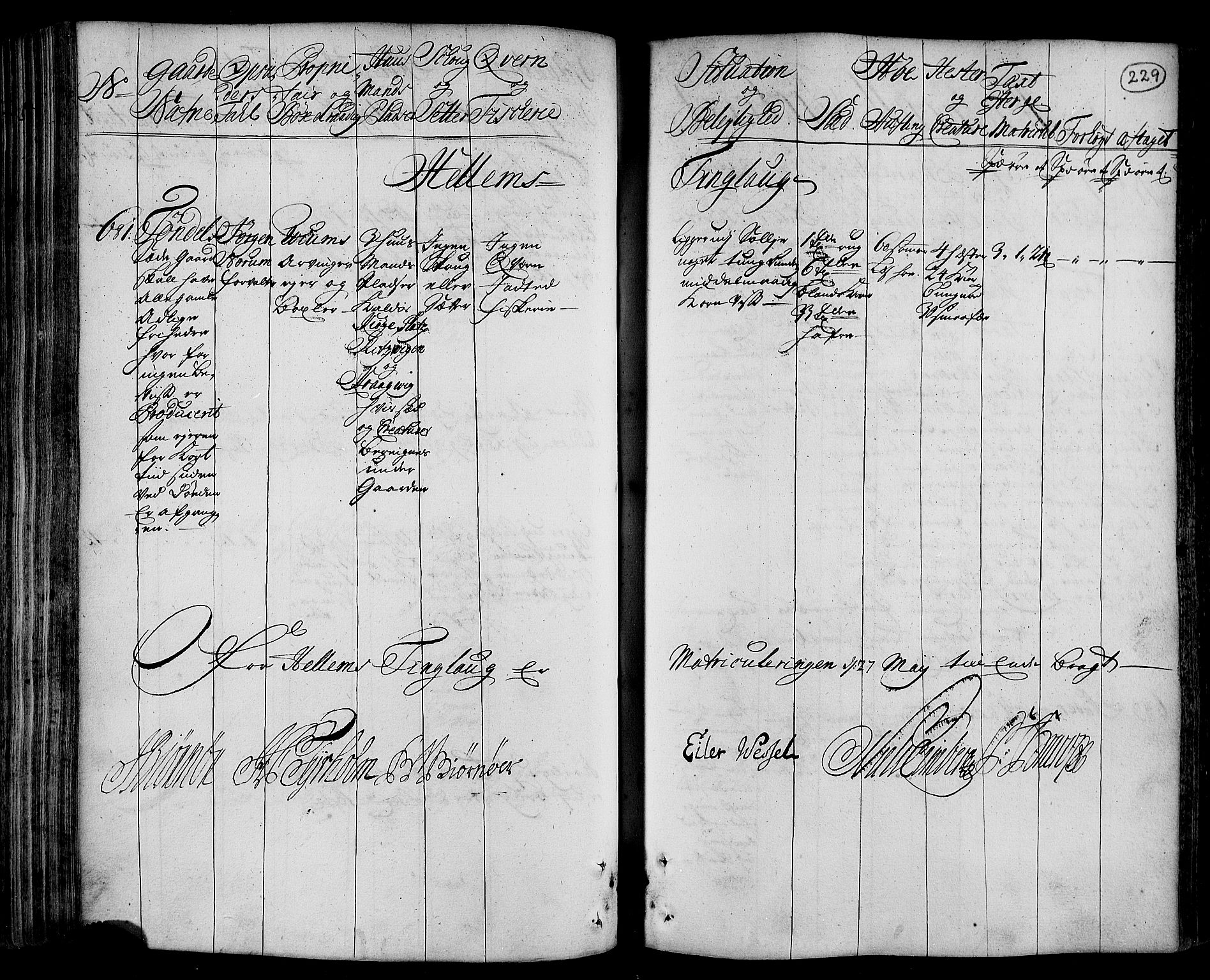 Rentekammeret inntil 1814, Realistisk ordnet avdeling, AV/RA-EA-4070/N/Nb/Nbf/L0162: Fosen eksaminasjonsprotokoll, 1723, p. 235