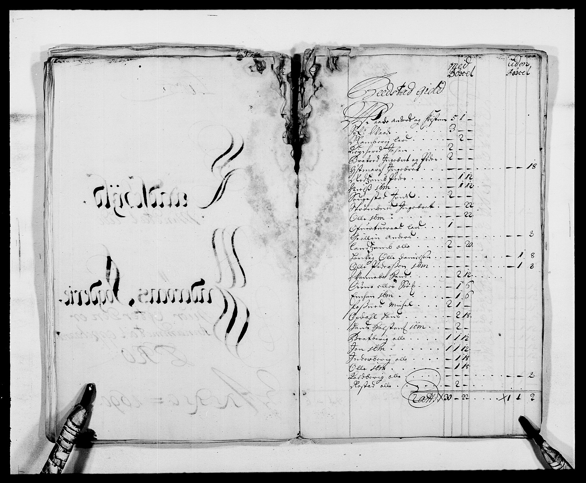 Rentekammeret inntil 1814, Reviderte regnskaper, Fogderegnskap, AV/RA-EA-4092/R63/L4307: Fogderegnskap Inderøy, 1690-1691, p. 148